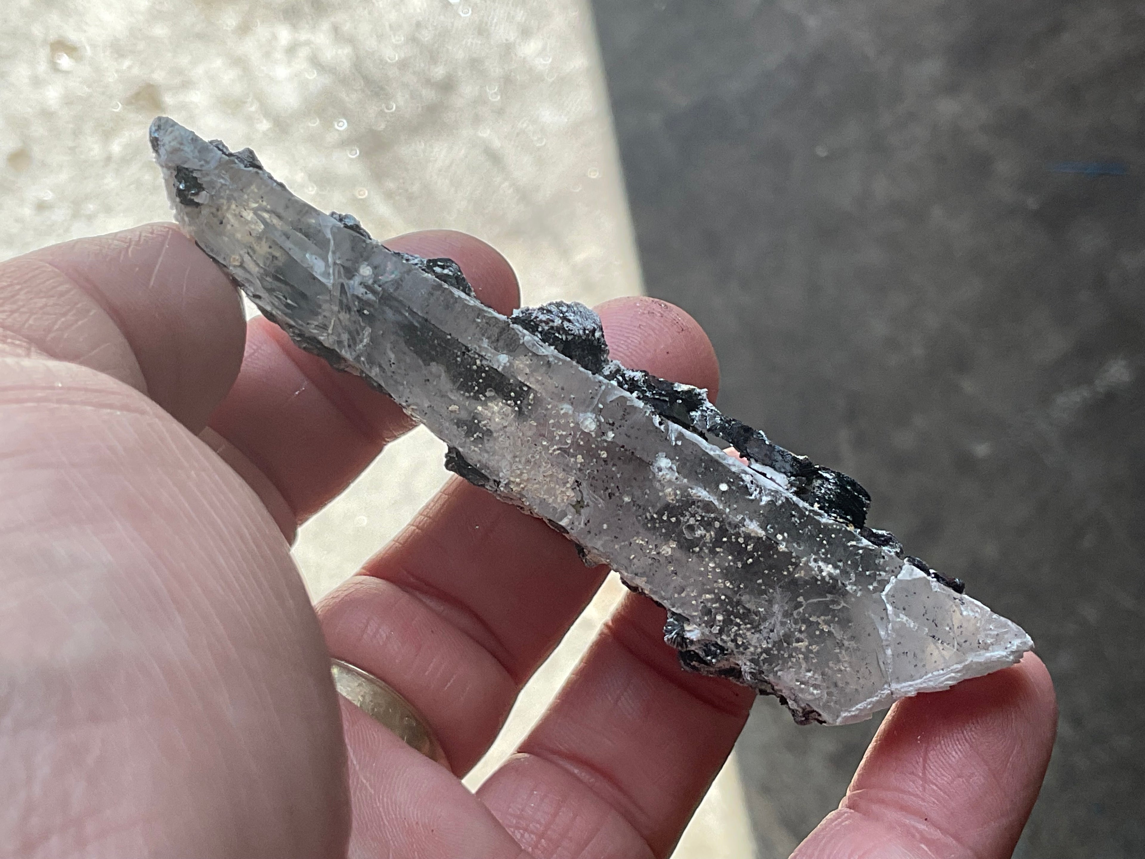 46g Specularite Quartz Specimen 7A from Inner Mongolia