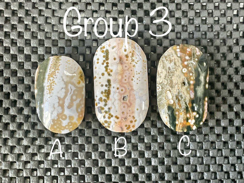 44g 8th Vein Ocean Jasper Palmstone 3C