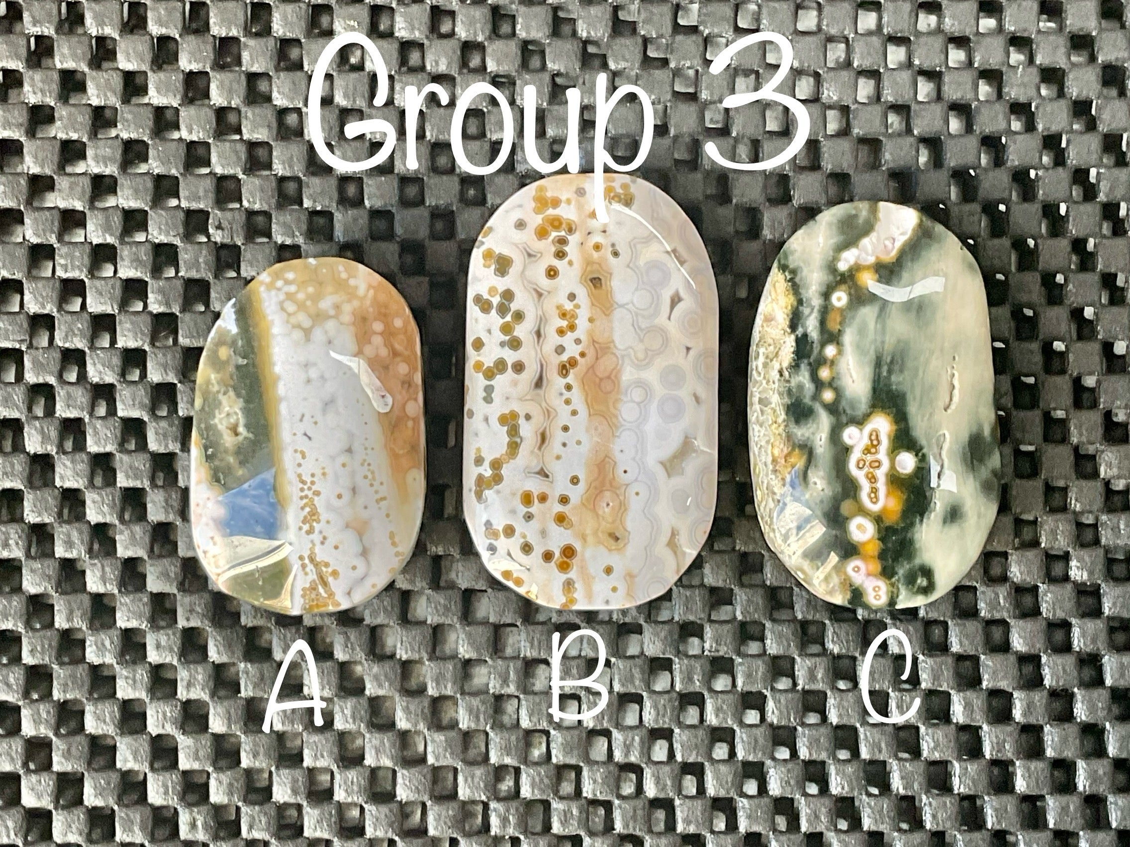 44g 8th Vein Ocean Jasper Palmstone 3C