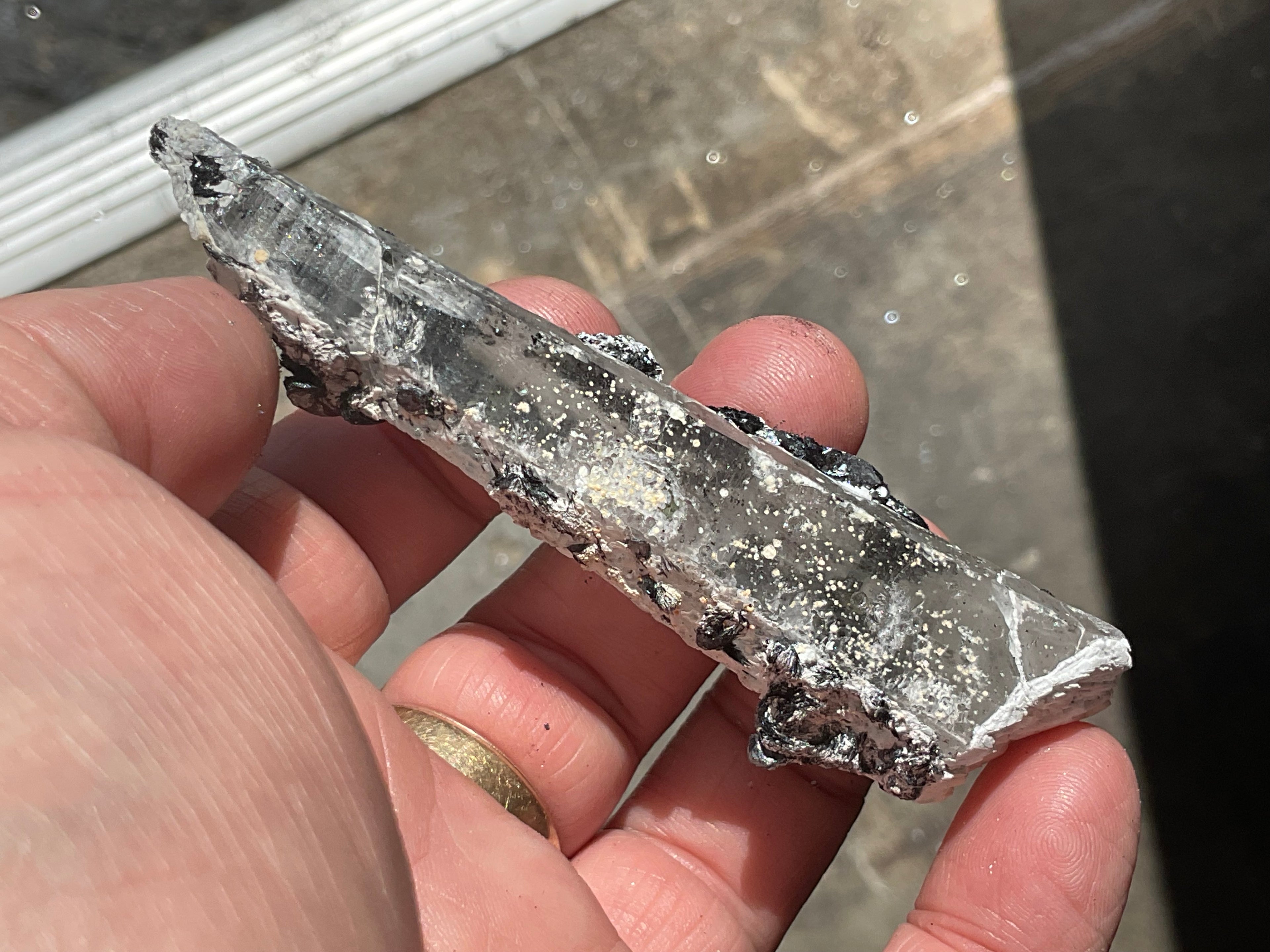 46g Specularite Quartz Specimen 7A from Inner Mongolia