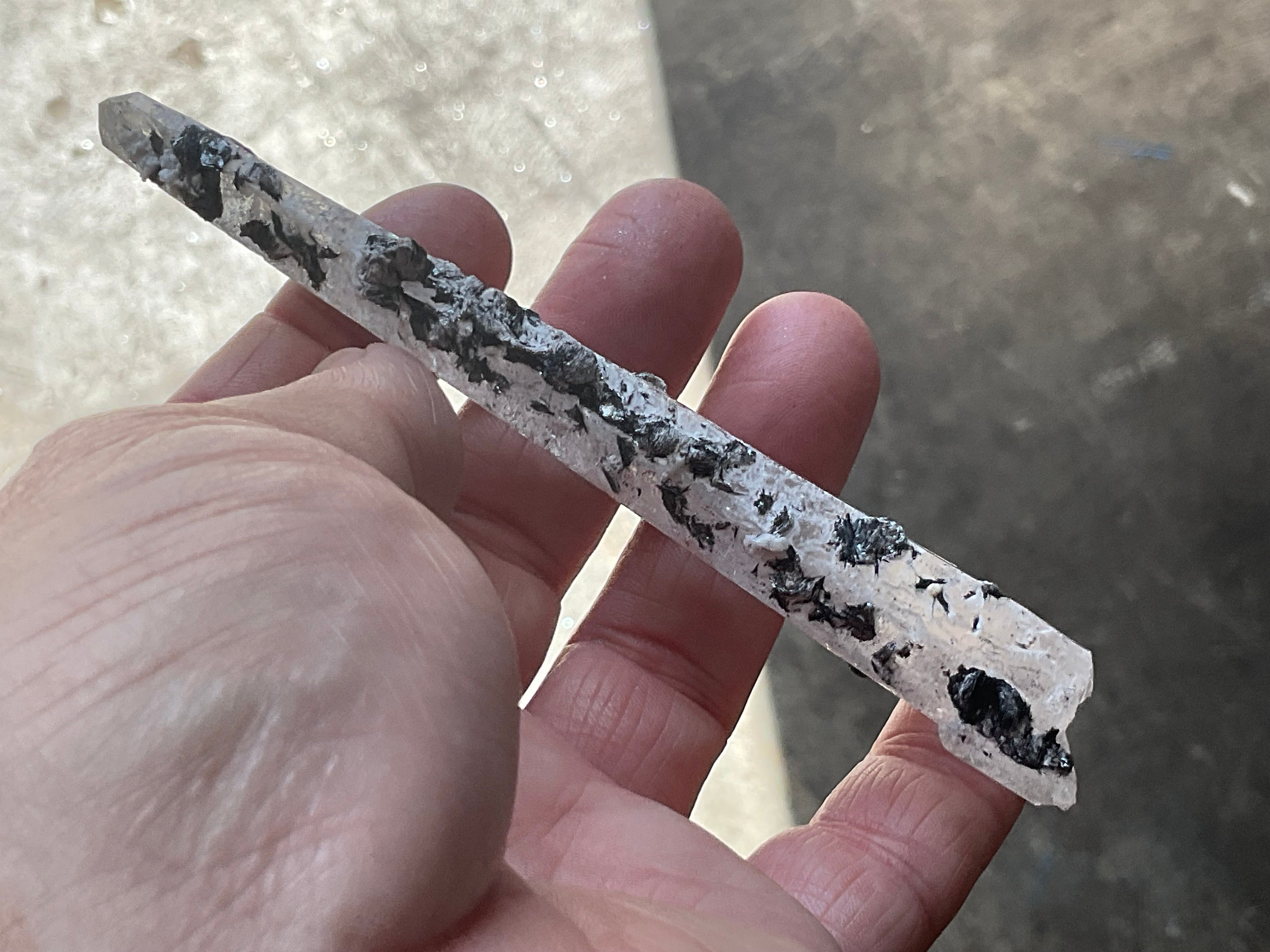 46g Specularite Quartz Specimen 7B from Inner Mongolia
