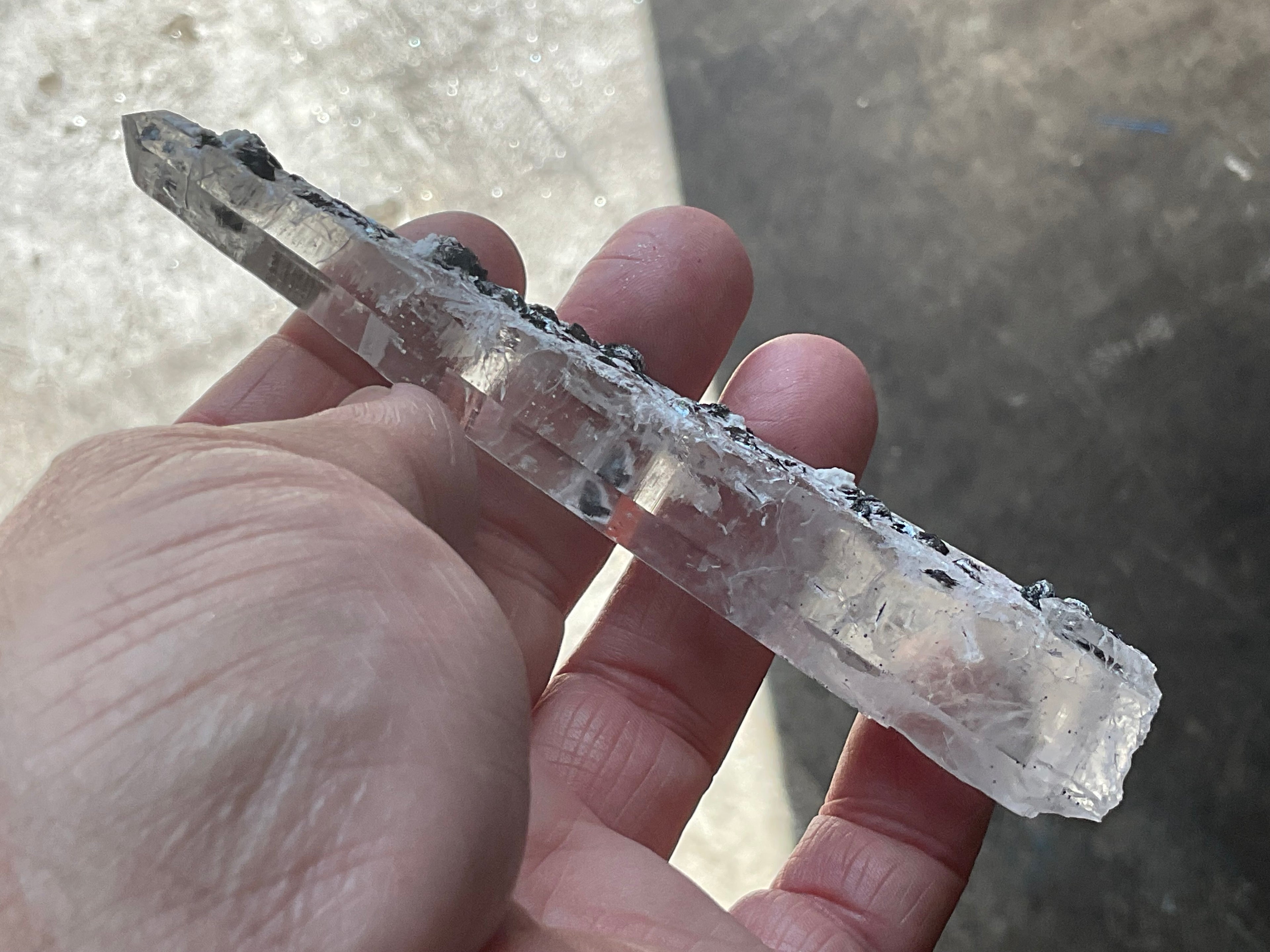 46g Specularite Quartz Specimen 7B from Inner Mongolia