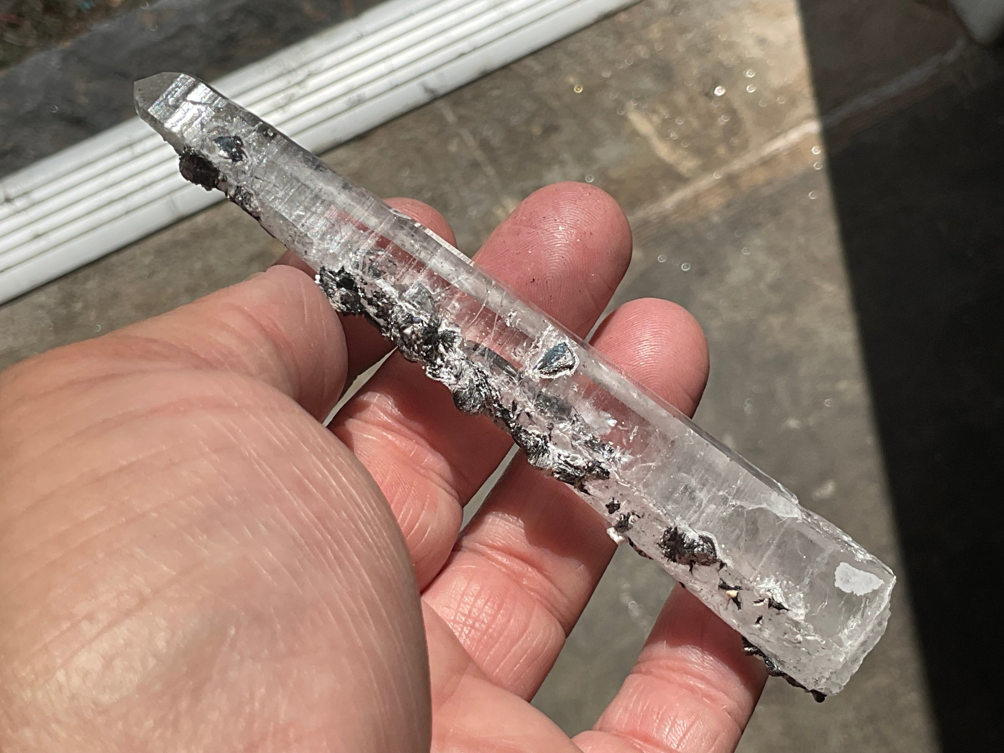 46g Specularite Quartz Specimen 7B from Inner Mongolia