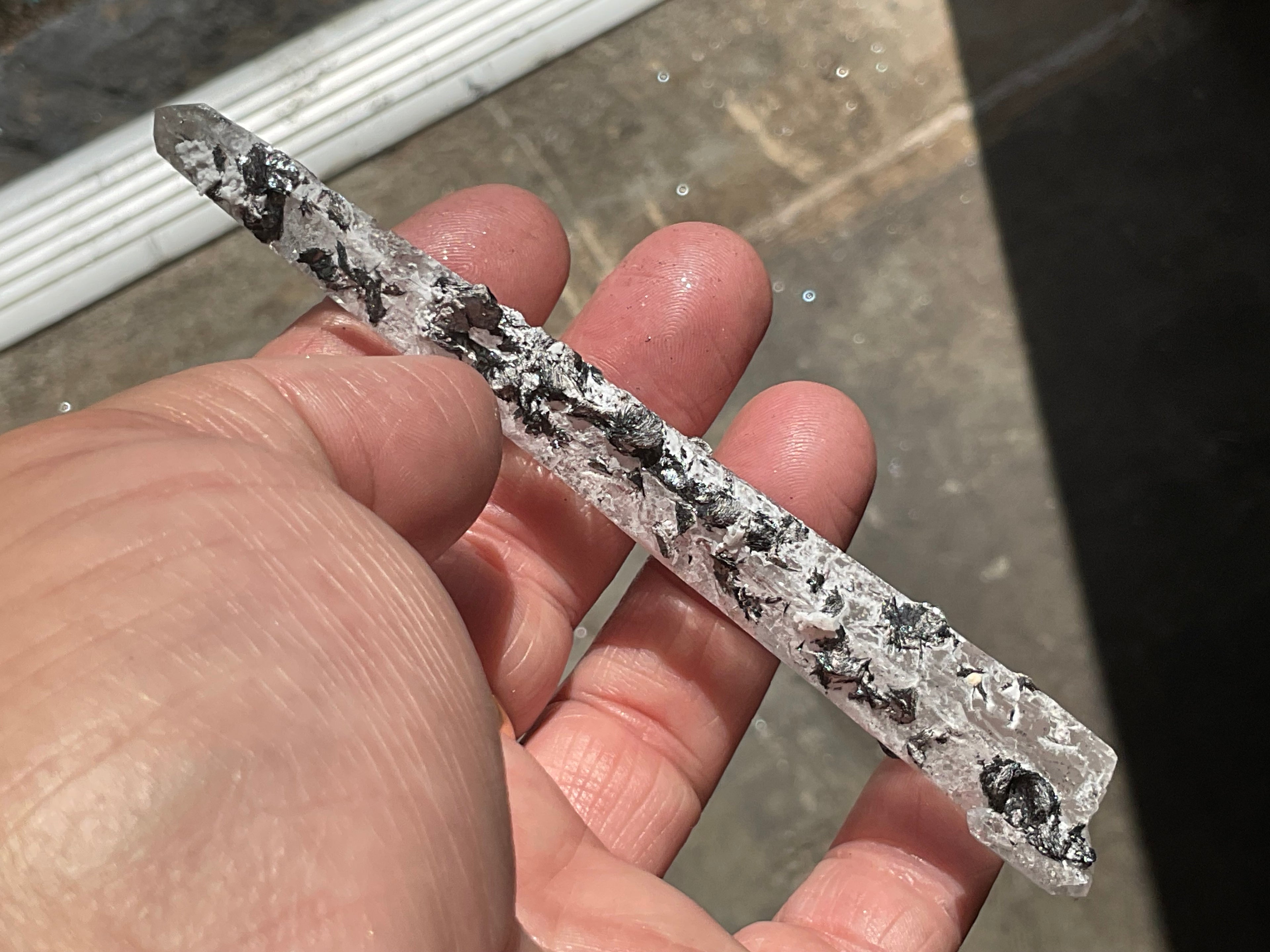46g Specularite Quartz Specimen 7B from Inner Mongolia