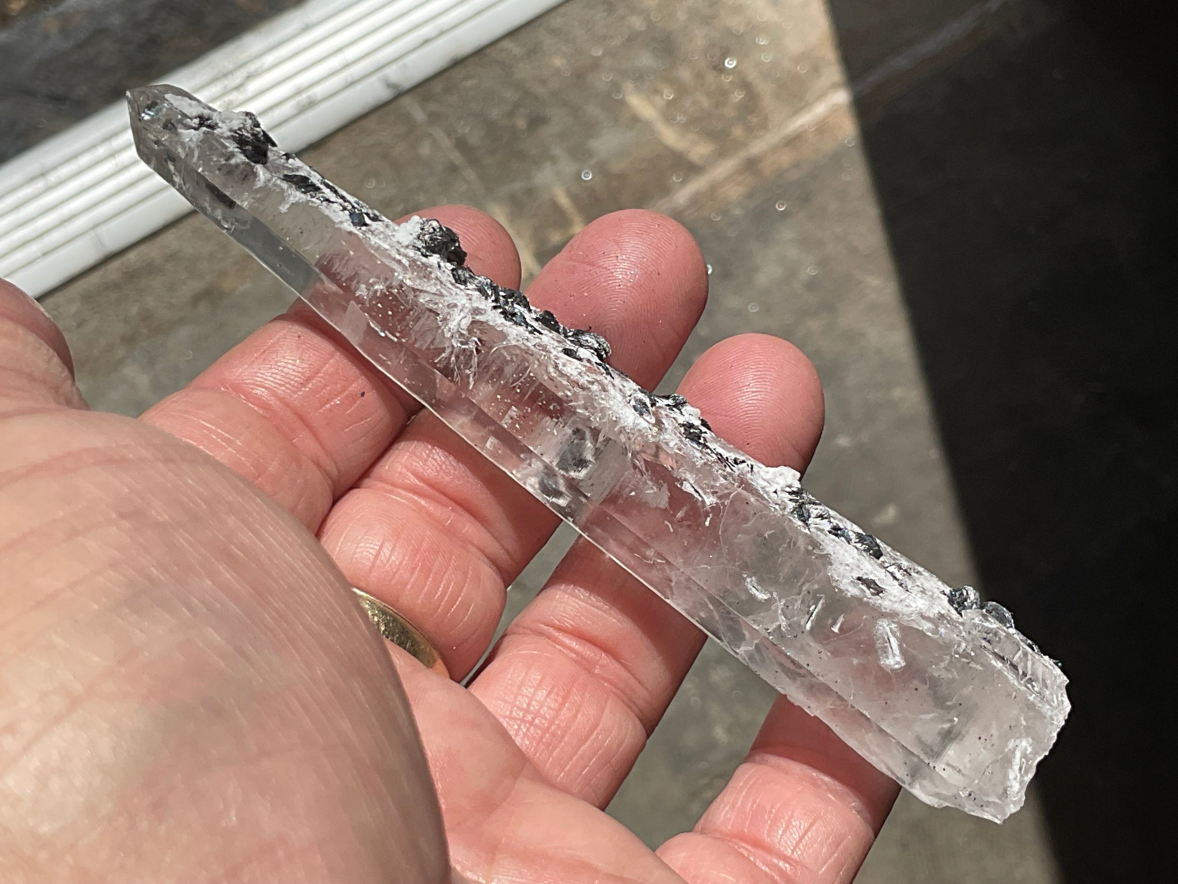 46g Specularite Quartz Specimen 7B from Inner Mongolia