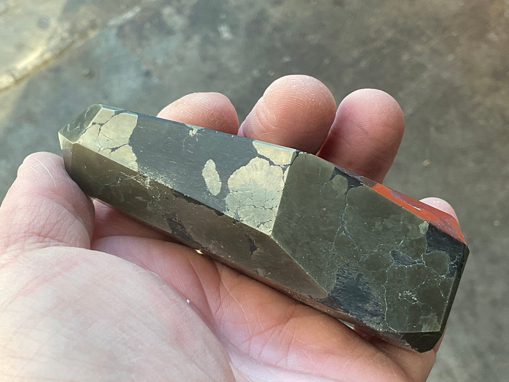 312g Polished Pyrite in Shale Freeform A