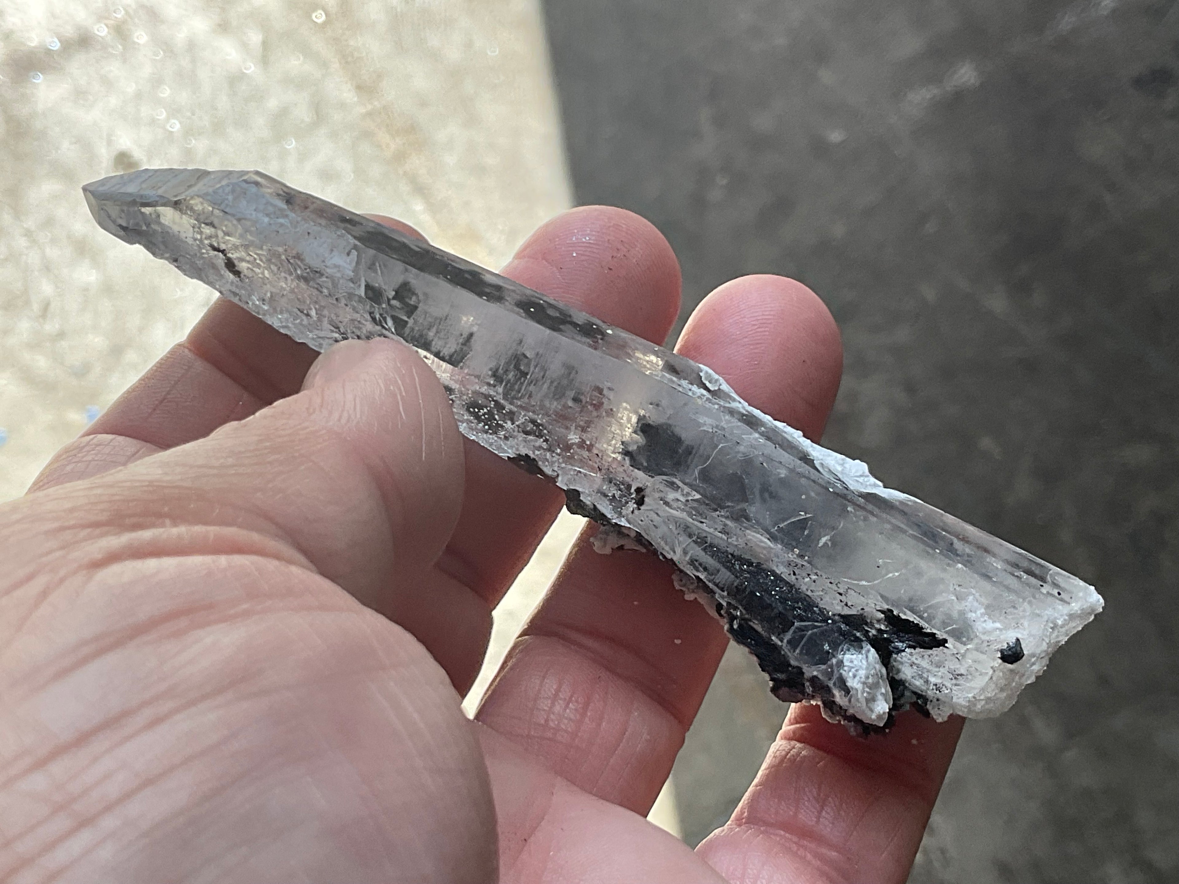 50g Specularite Quartz Specimen 7C from Inner Mongolia