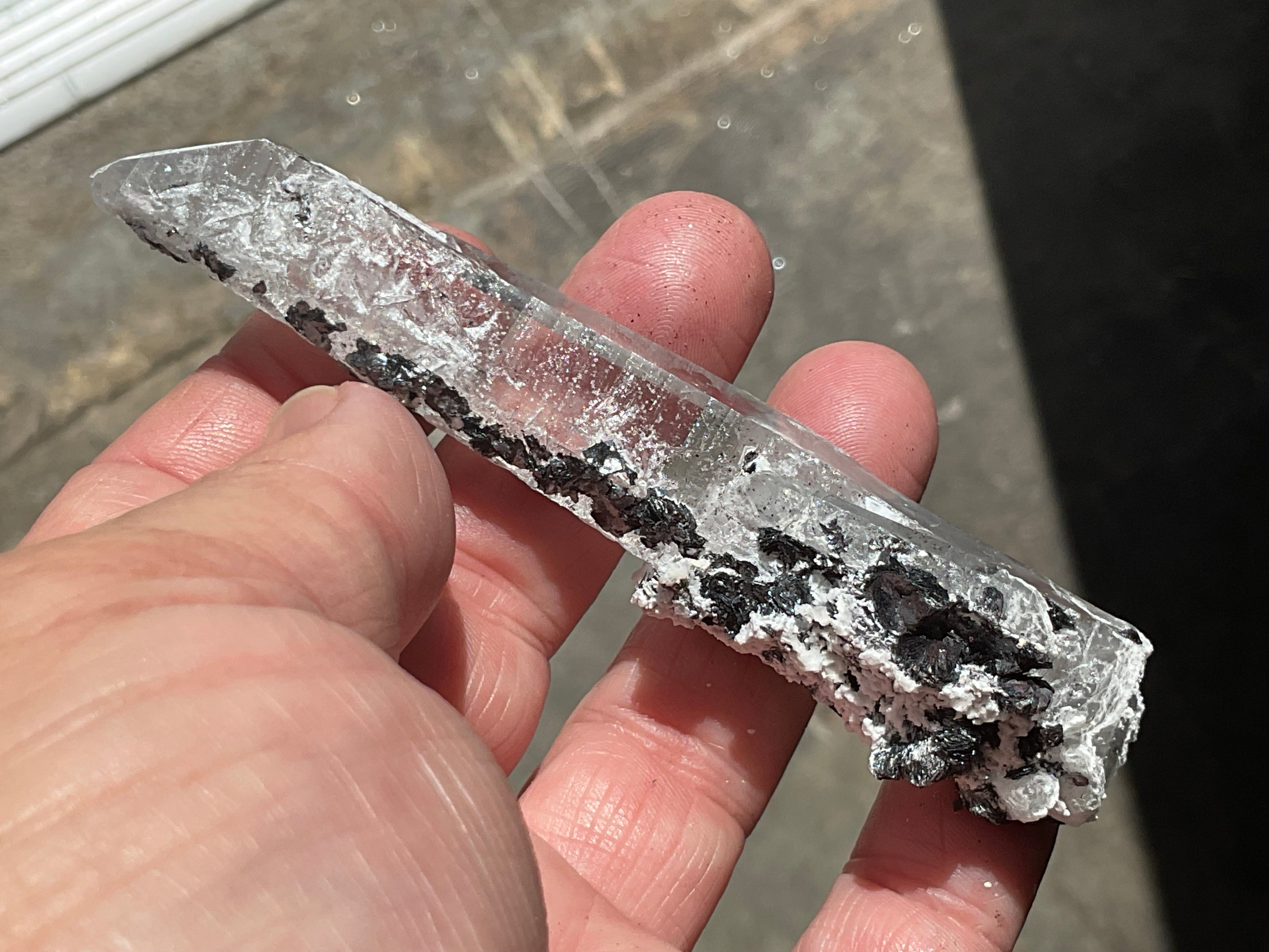 50g Specularite Quartz Specimen 7C from Inner Mongolia