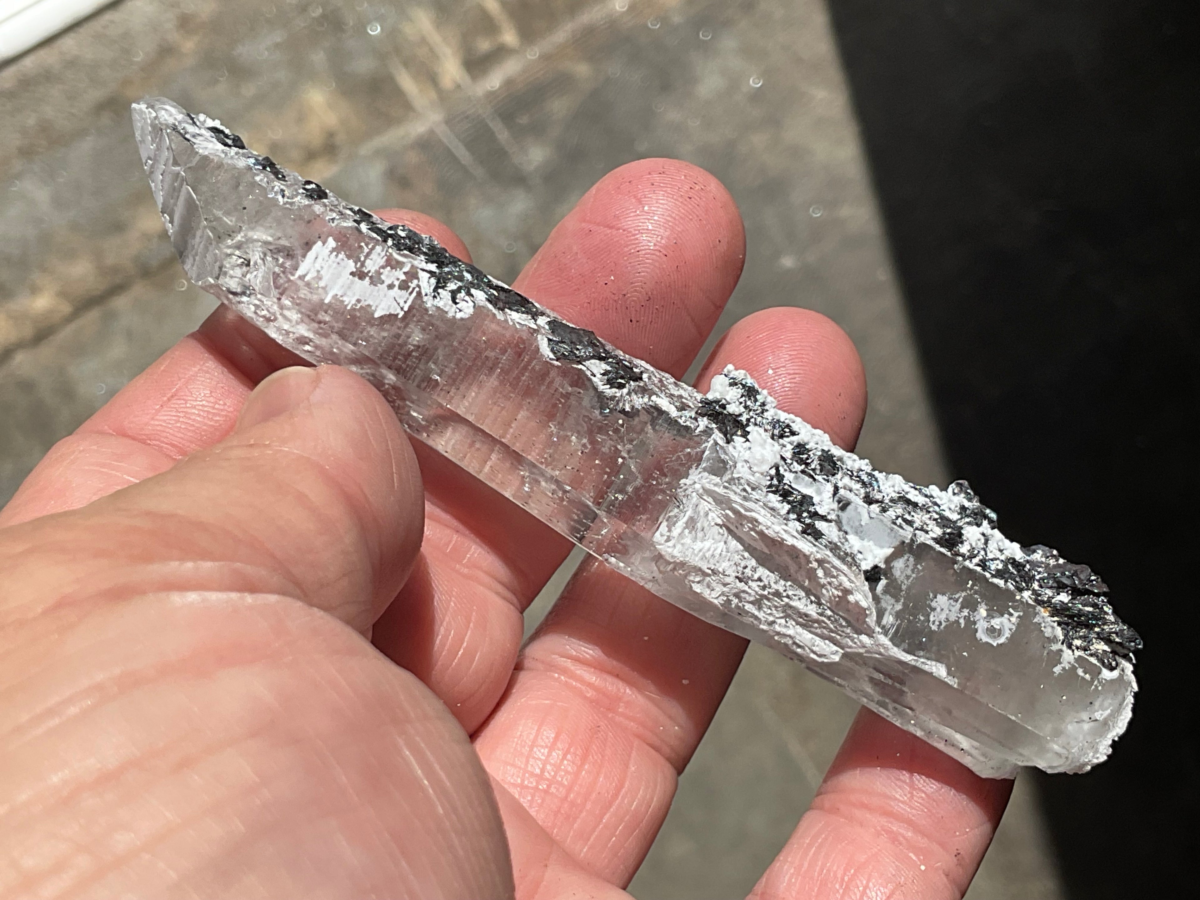 50g Specularite Quartz Specimen 7C from Inner Mongolia