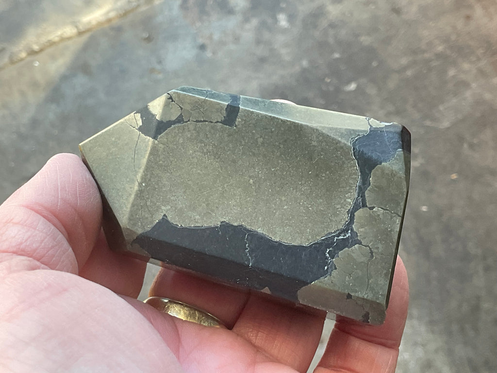 340g Pyrite in Shale Freeform B