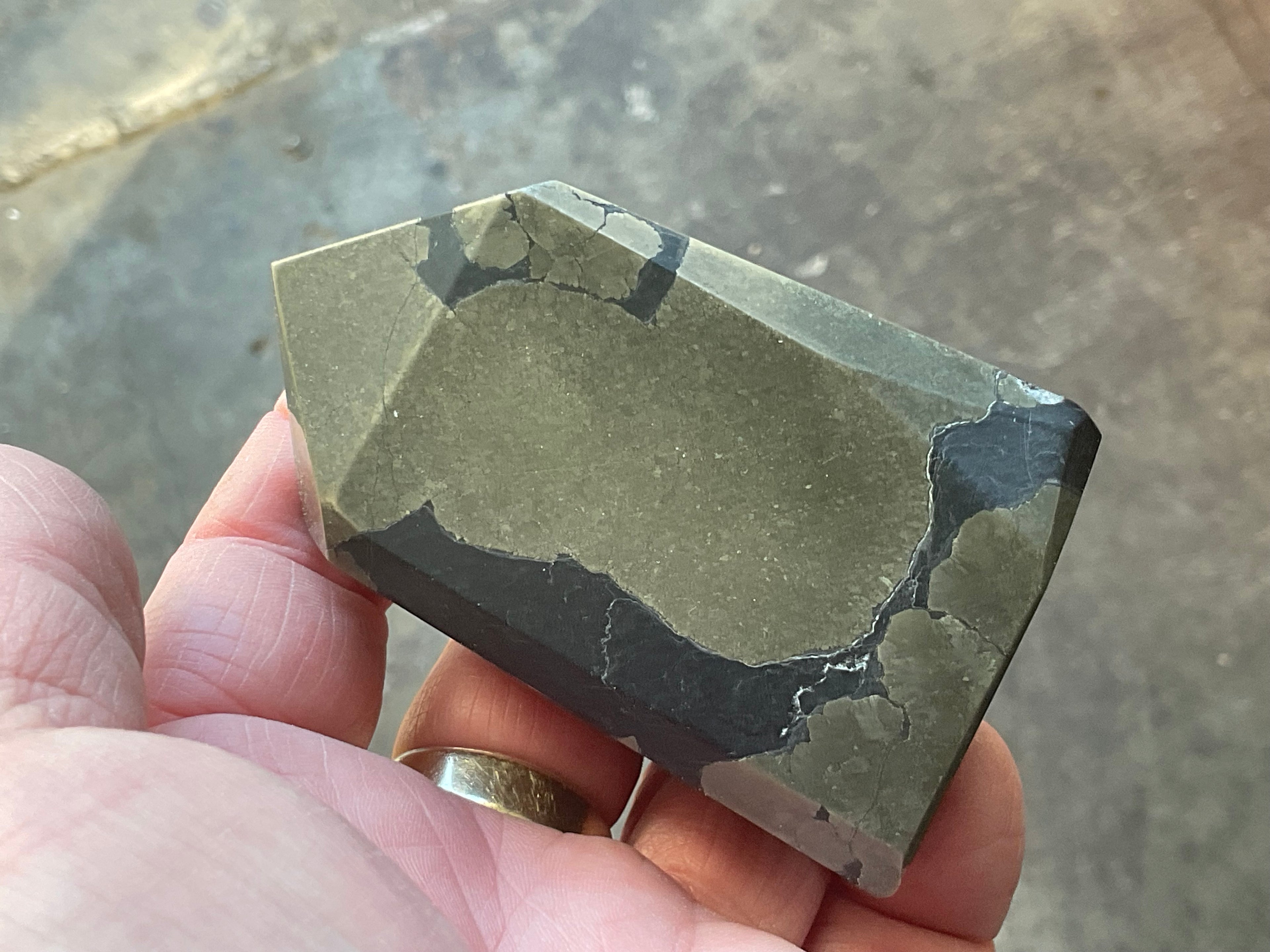 340g Pyrite in Shale Freeform B