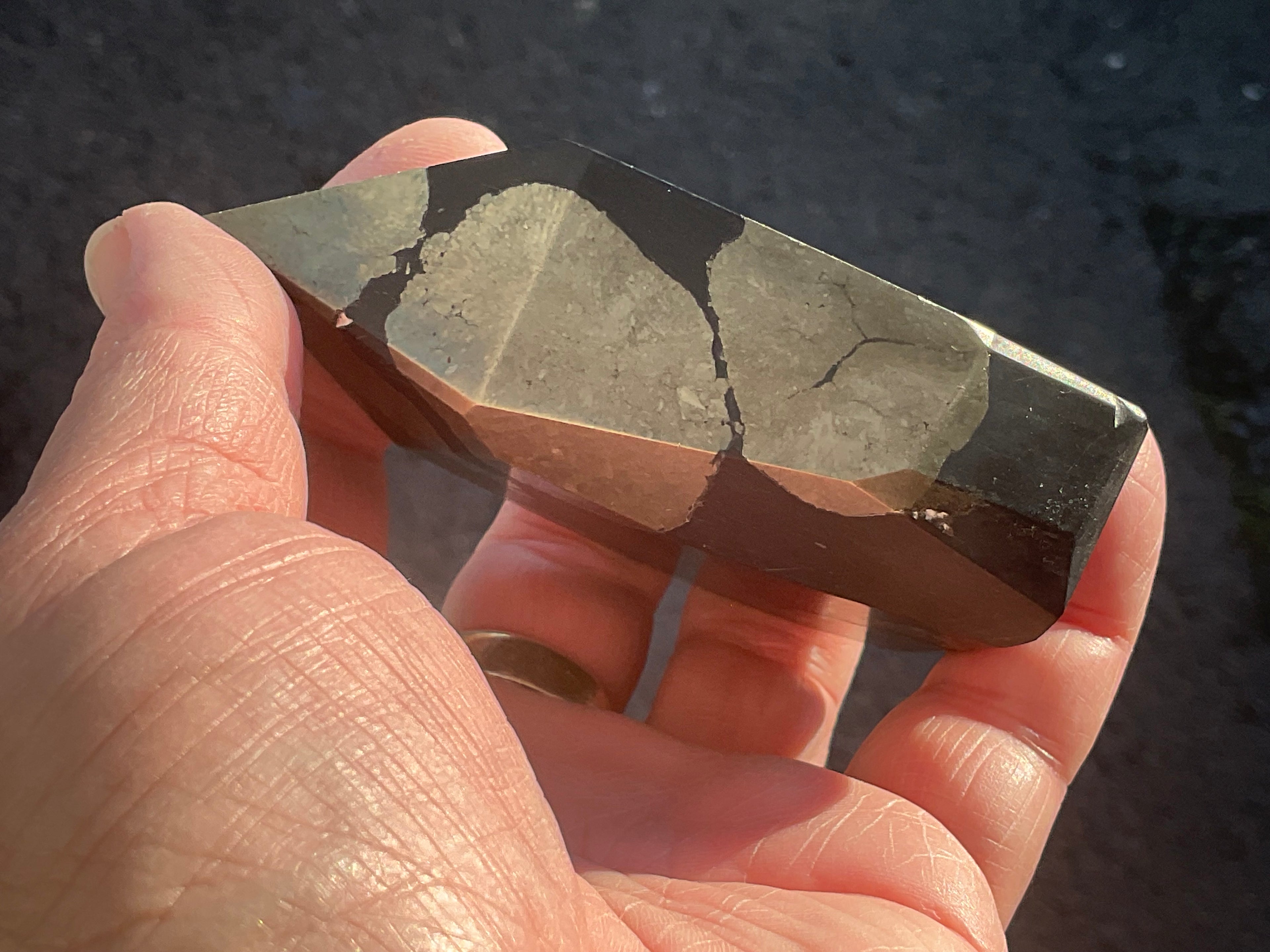 353g Pyrite in Shale Freeform C