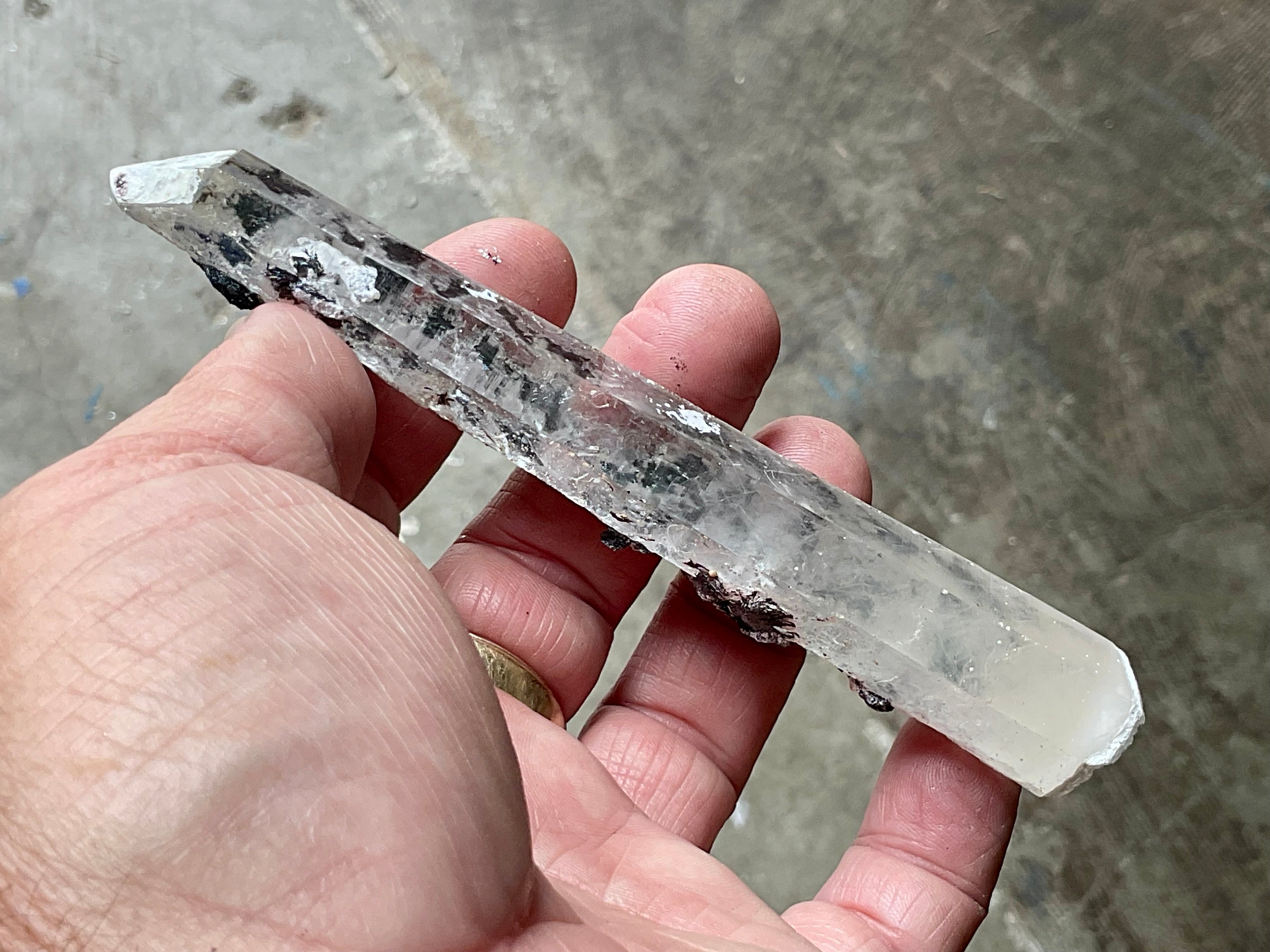 60g Specularite Quartz Specimen 9A from Inner Mongolia