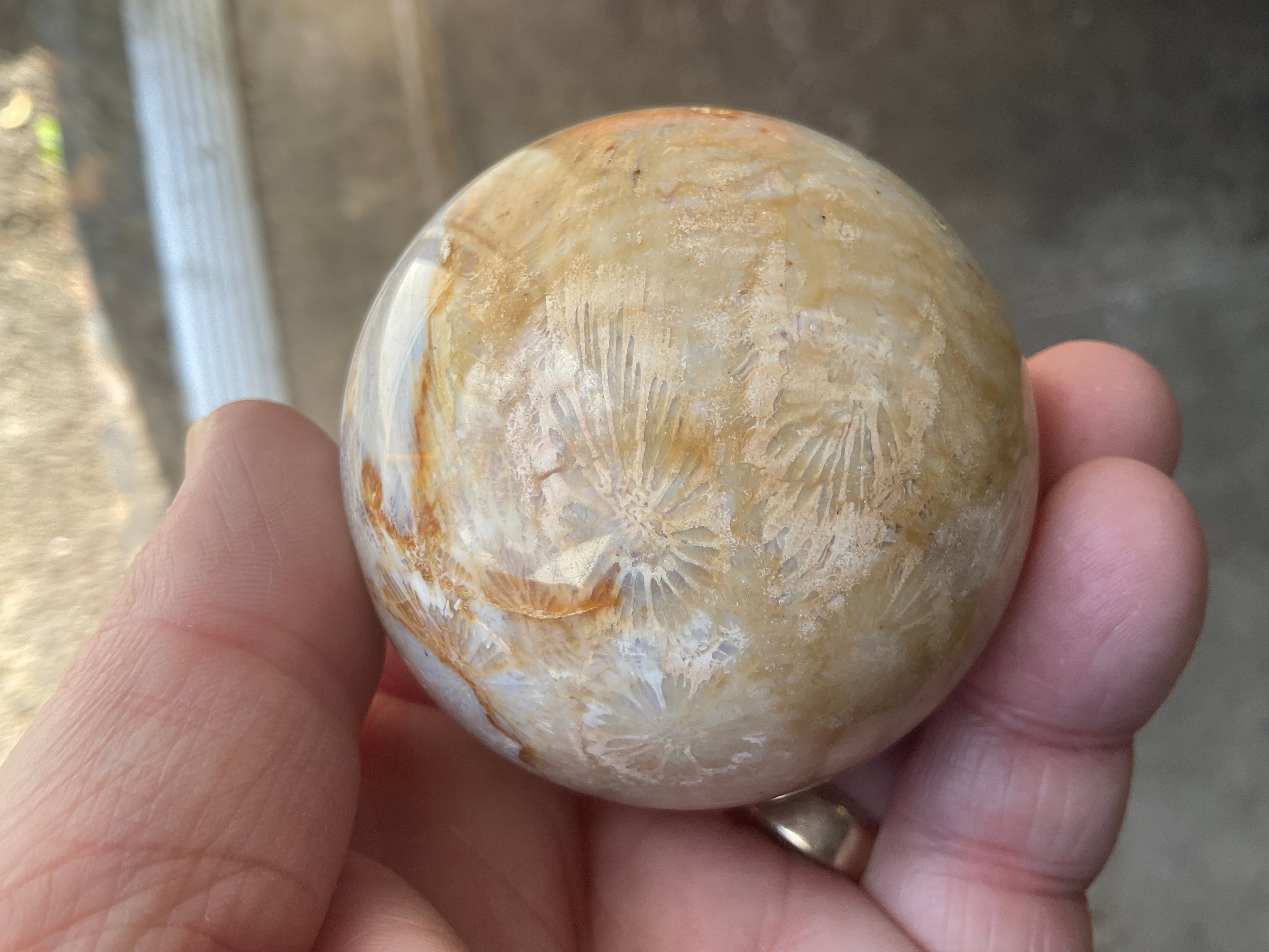 250g “Luna Coral” Sphere 1B