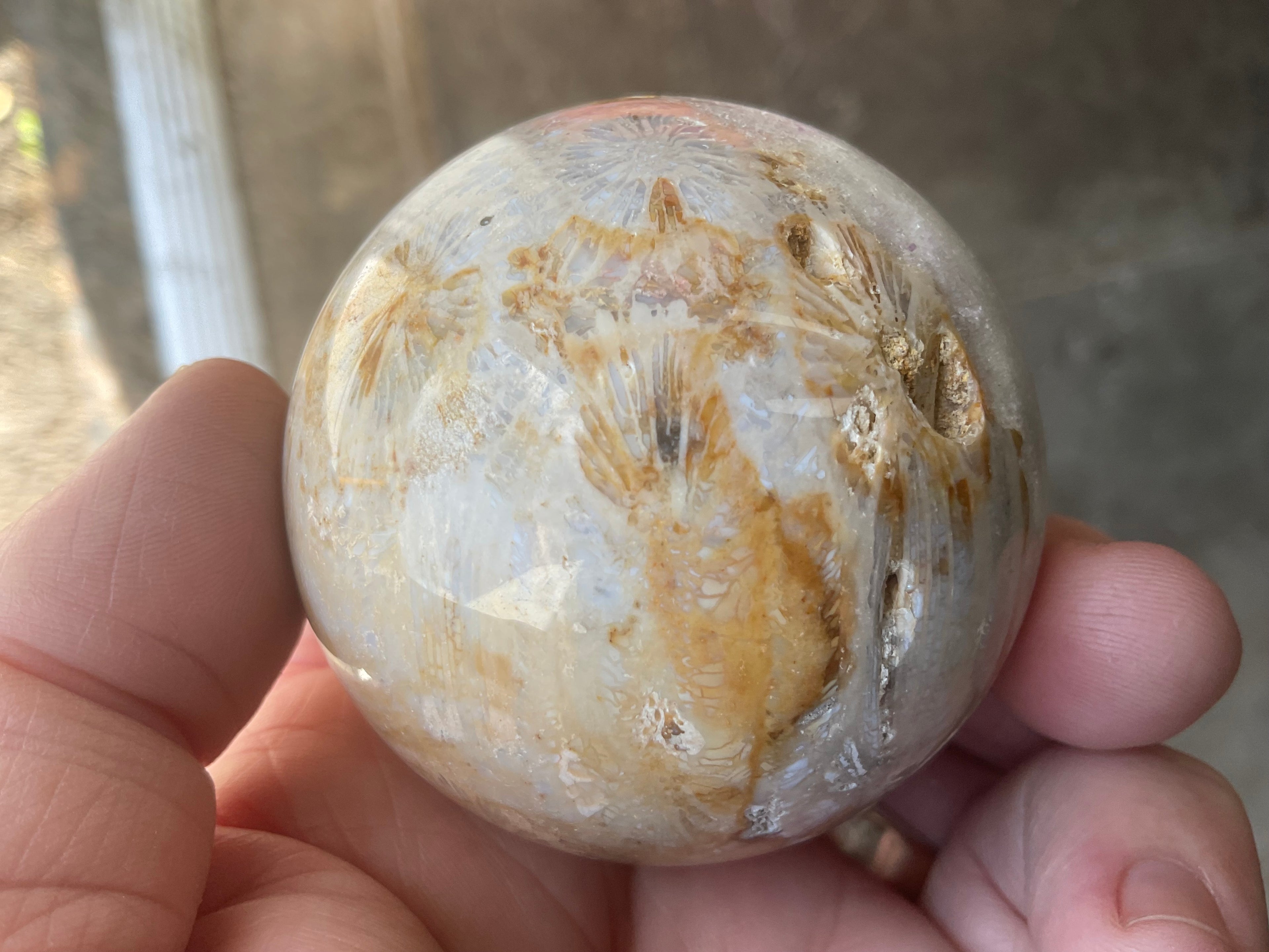 250g “Luna Coral” Sphere 1B