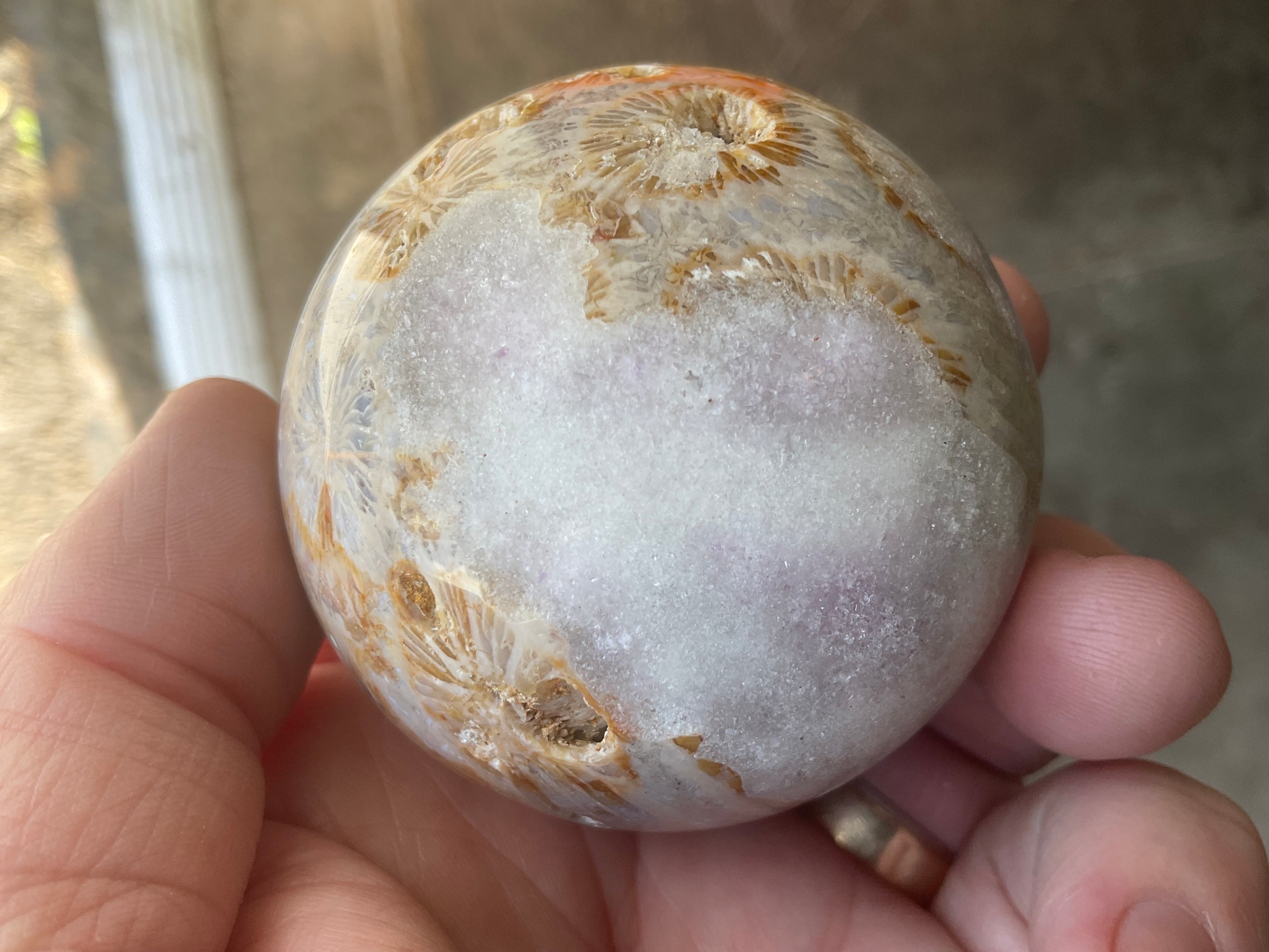 250g “Luna Coral” Sphere 1B