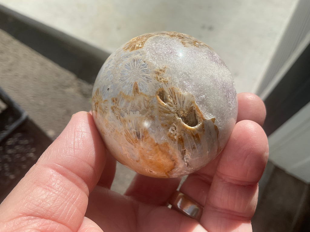 250g “Luna Coral” Sphere 1B