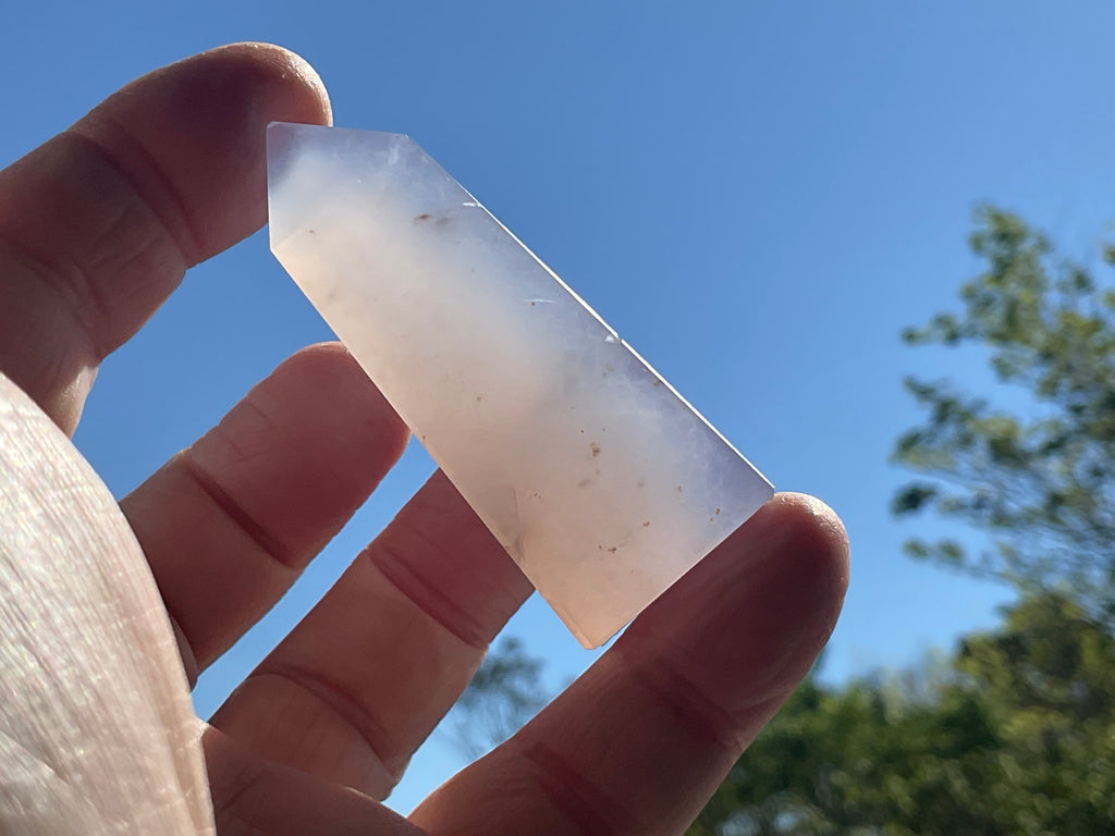 52g Blue Chalcedony Generator 2B with Iron Inclusions
