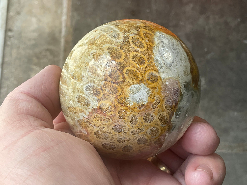 368g “Luna Coral” Sphere 3B