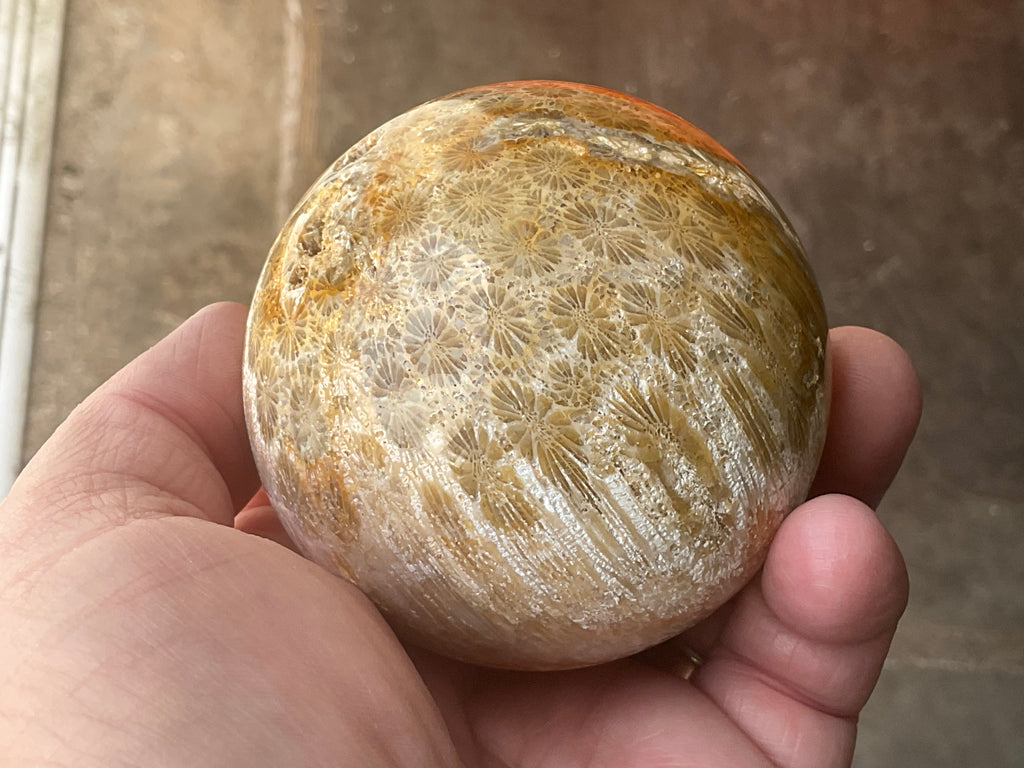 396g “Luna Coral” Sphere 3C