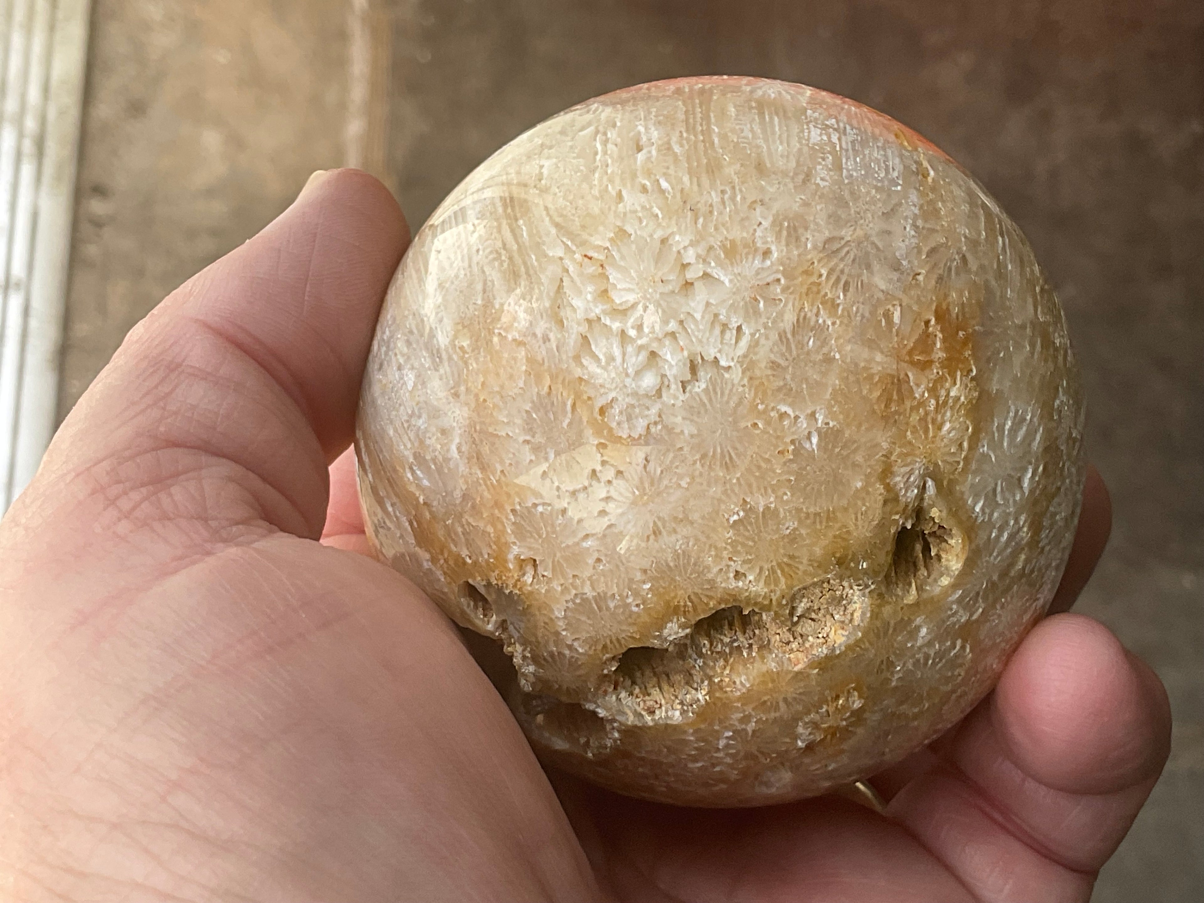 396g “Luna Coral” Sphere 3C