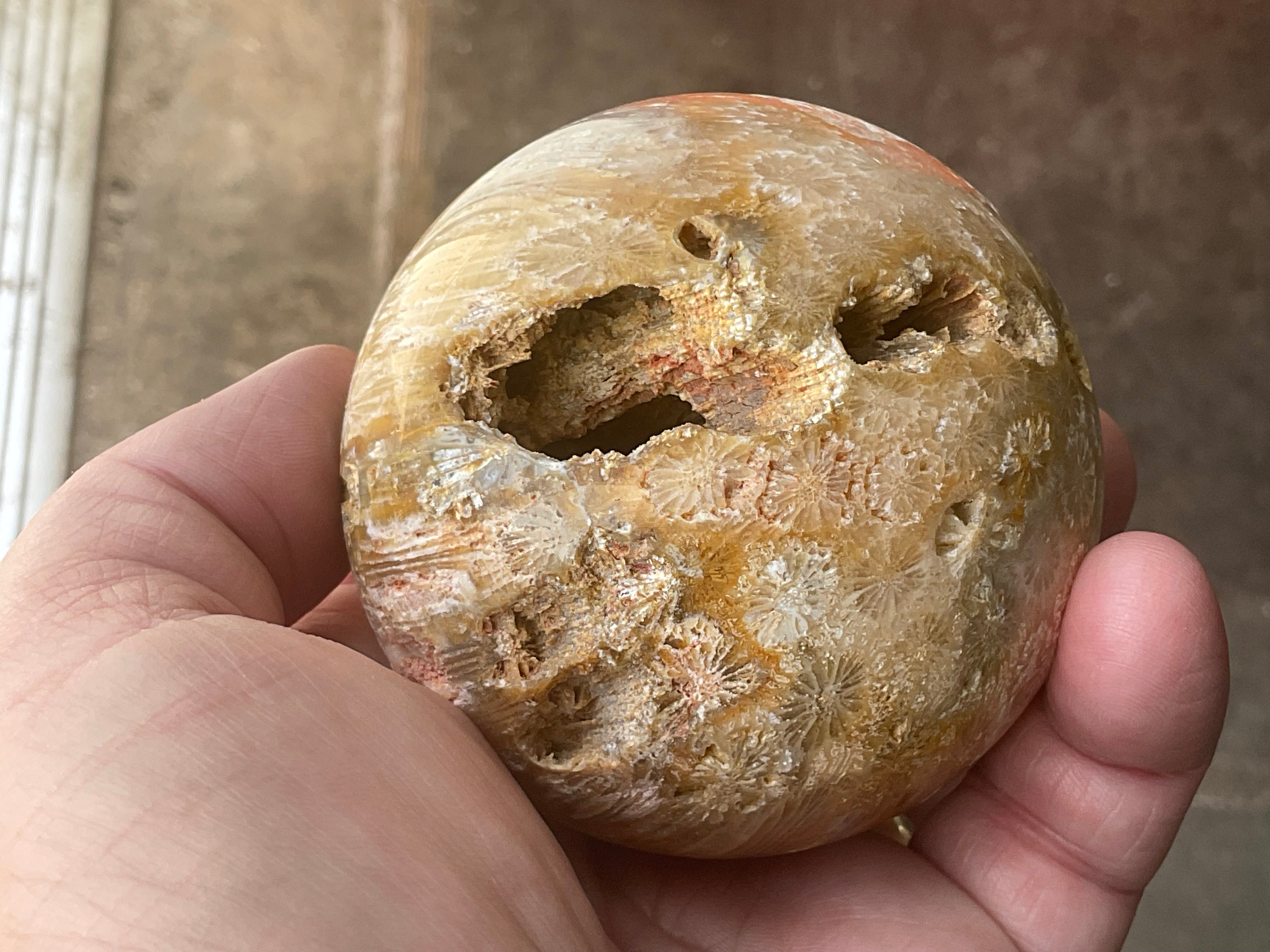 396g “Luna Coral” Sphere 3C