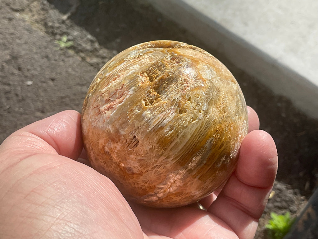 396g “Luna Coral” Sphere 3C