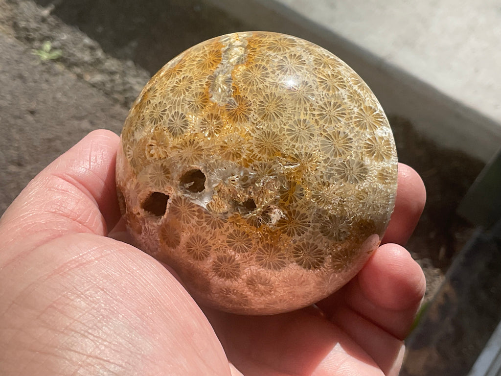 396g “Luna Coral” Sphere 3C