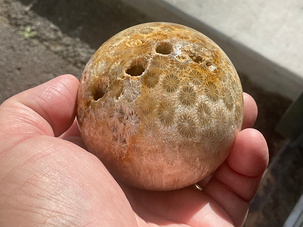 396g “Luna Coral” Sphere 3C