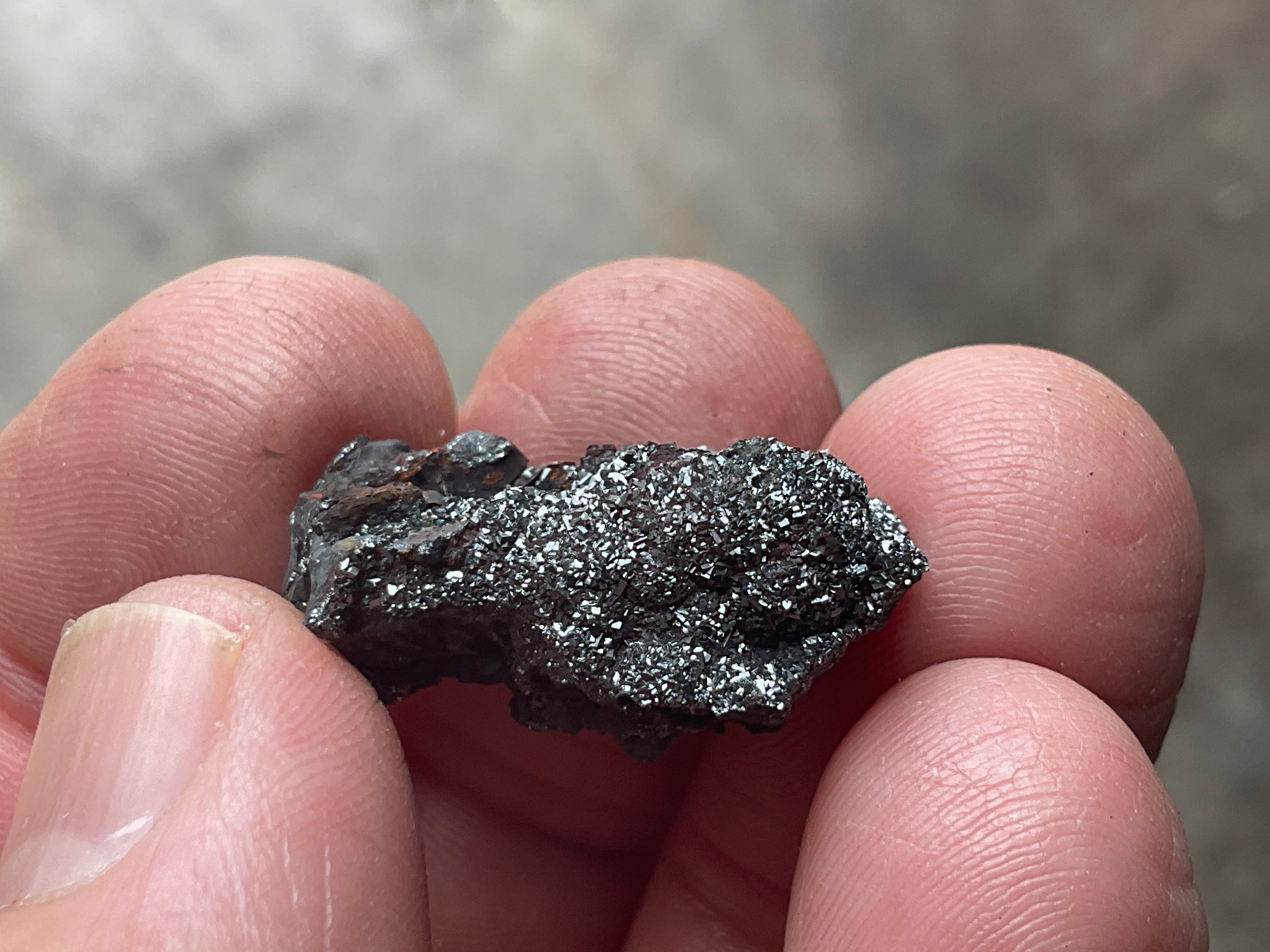8g Australian Pyrolusite Specimen 1A