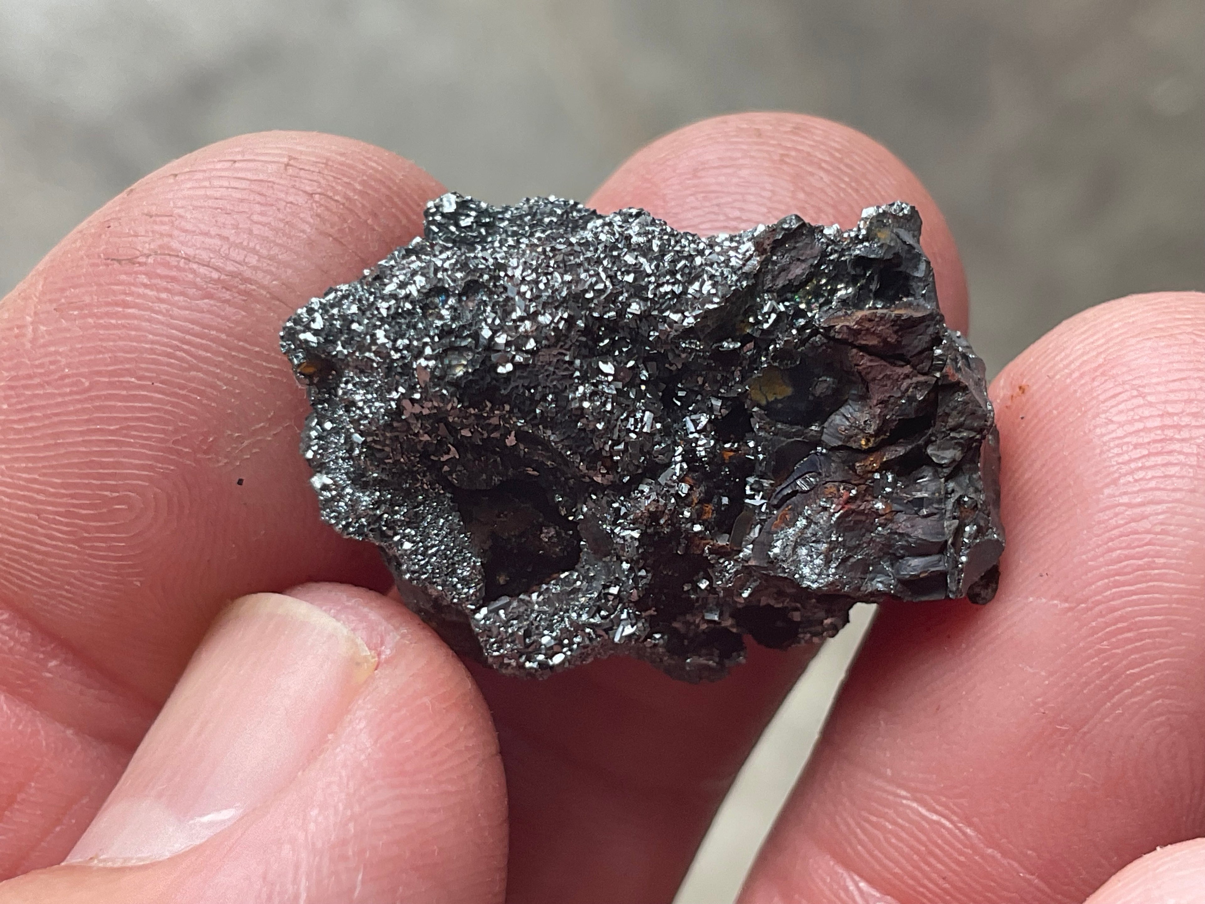 8g Australian Pyrolusite Specimen 1A