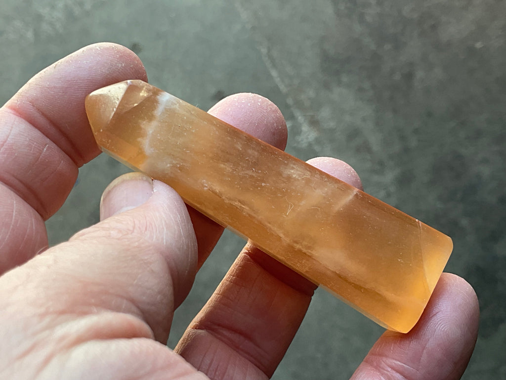 54g Honey Calcite Generator 1B