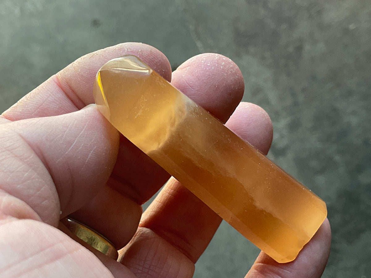 54g Honey Calcite Generator 1B