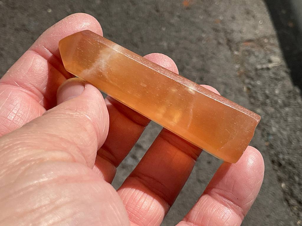 54g Honey Calcite Generator 1B