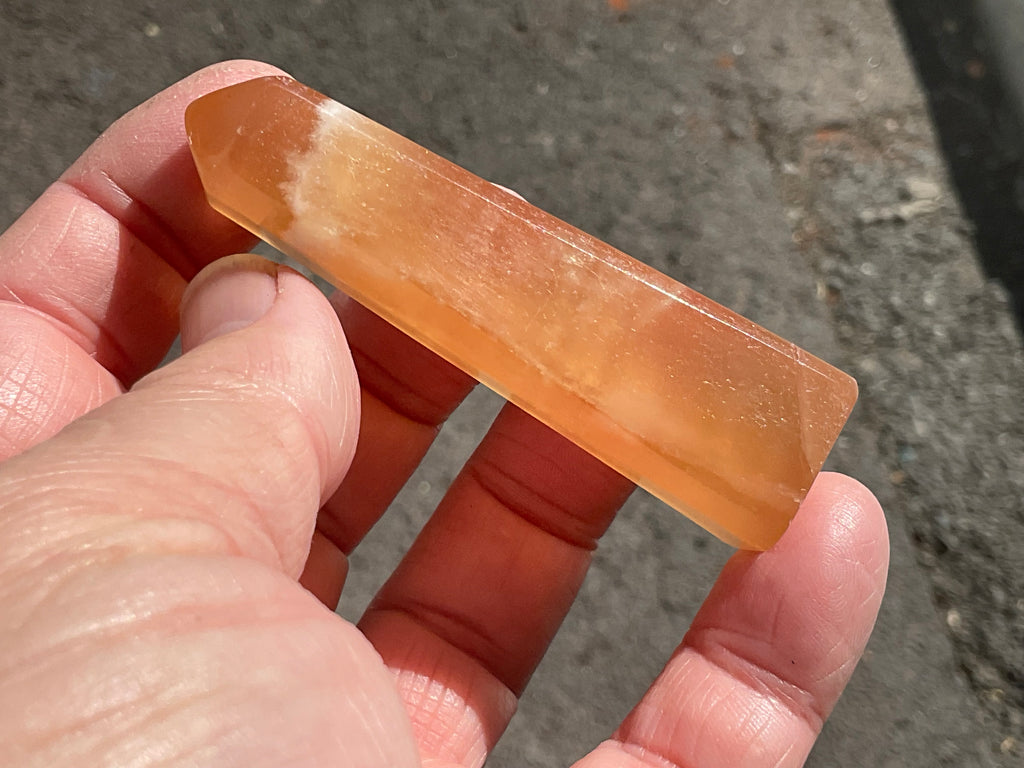 54g Honey Calcite Generator 1B