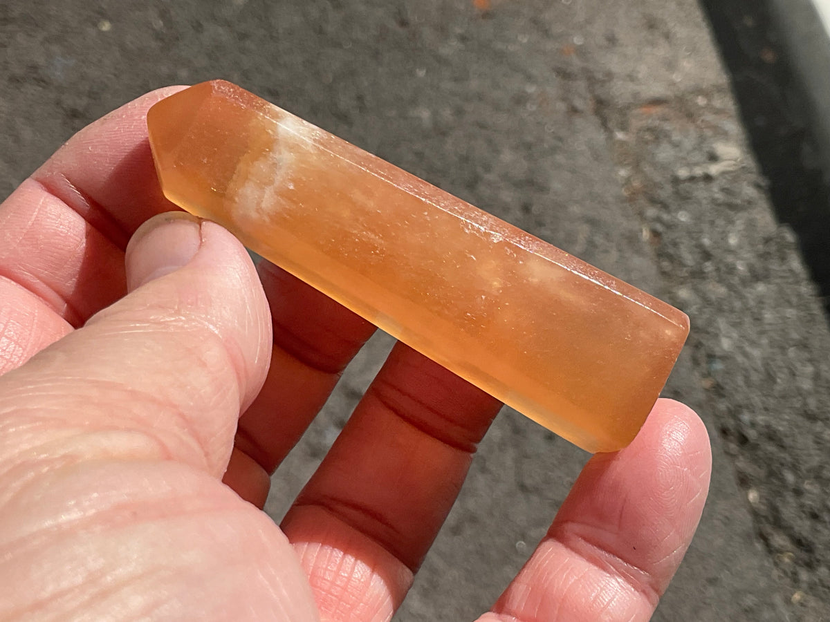 54g Honey Calcite Generator 1B