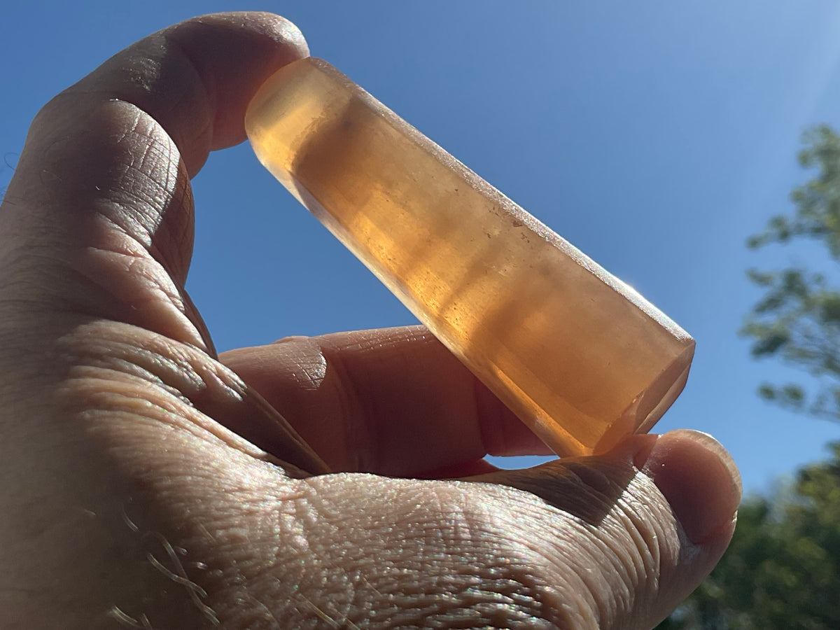 54g Honey Calcite Generator 1B