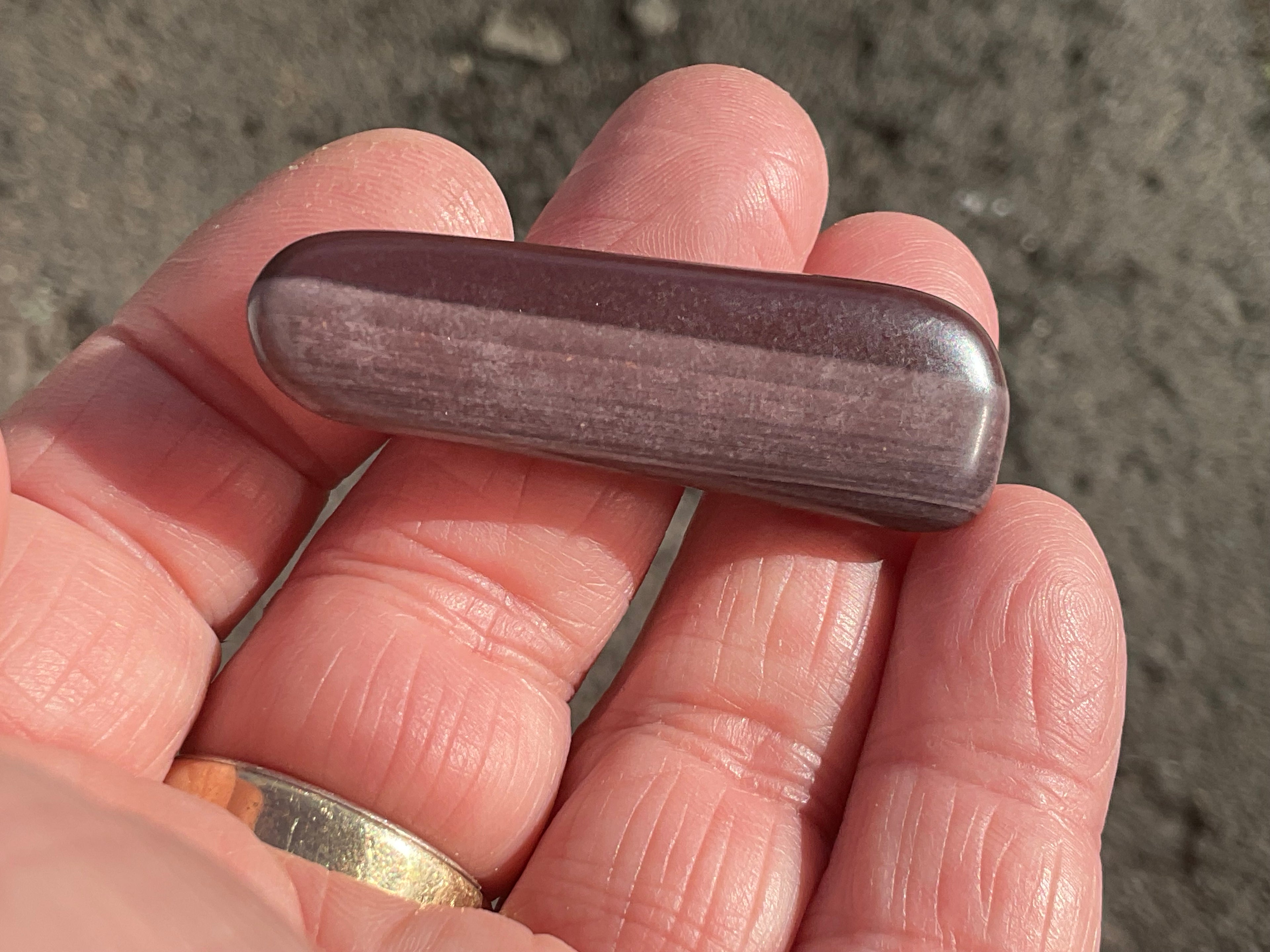 14g Australian Zebra Stone Tumble C