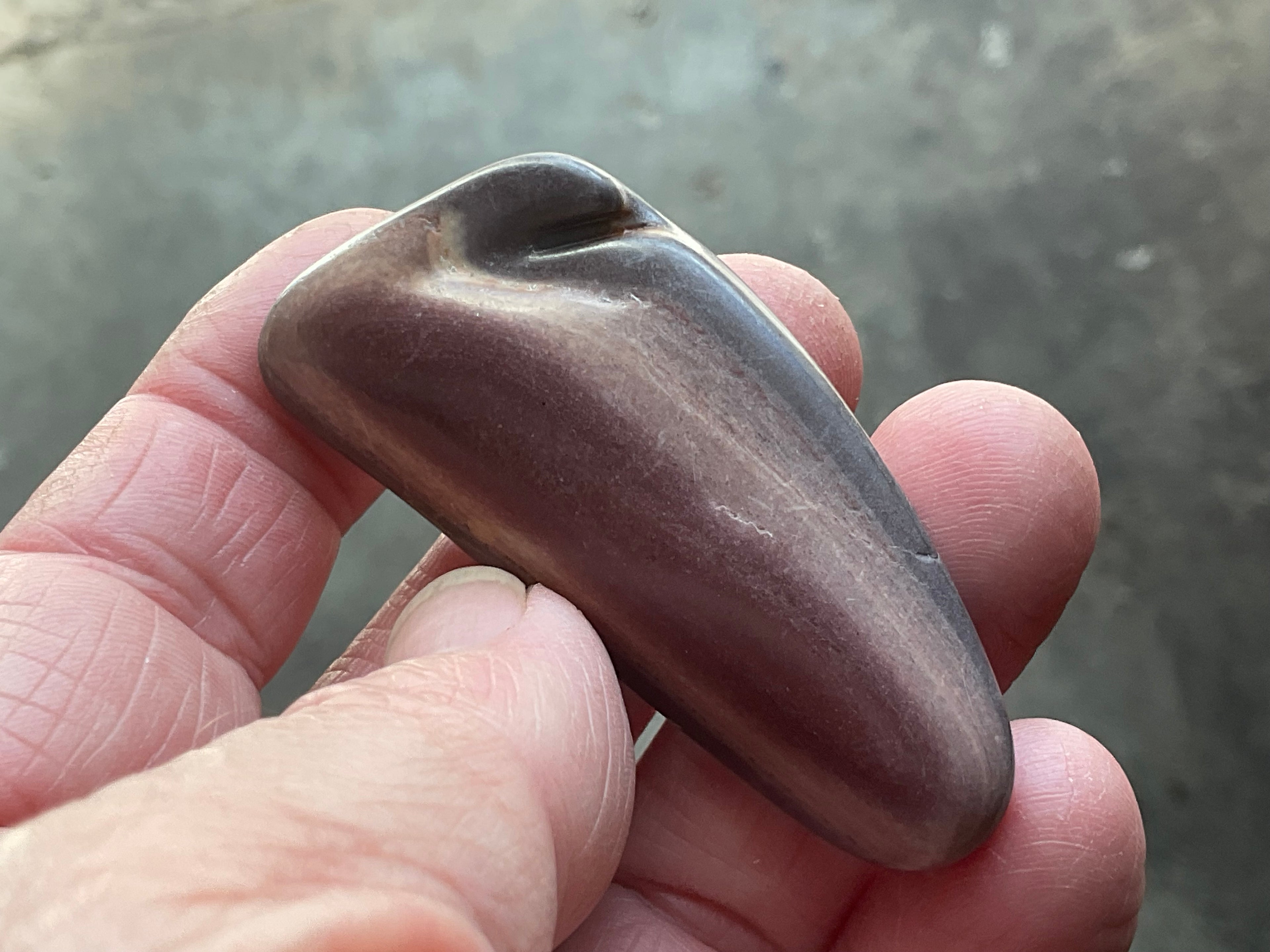 24g Australia Zebra Stone Tumble D
