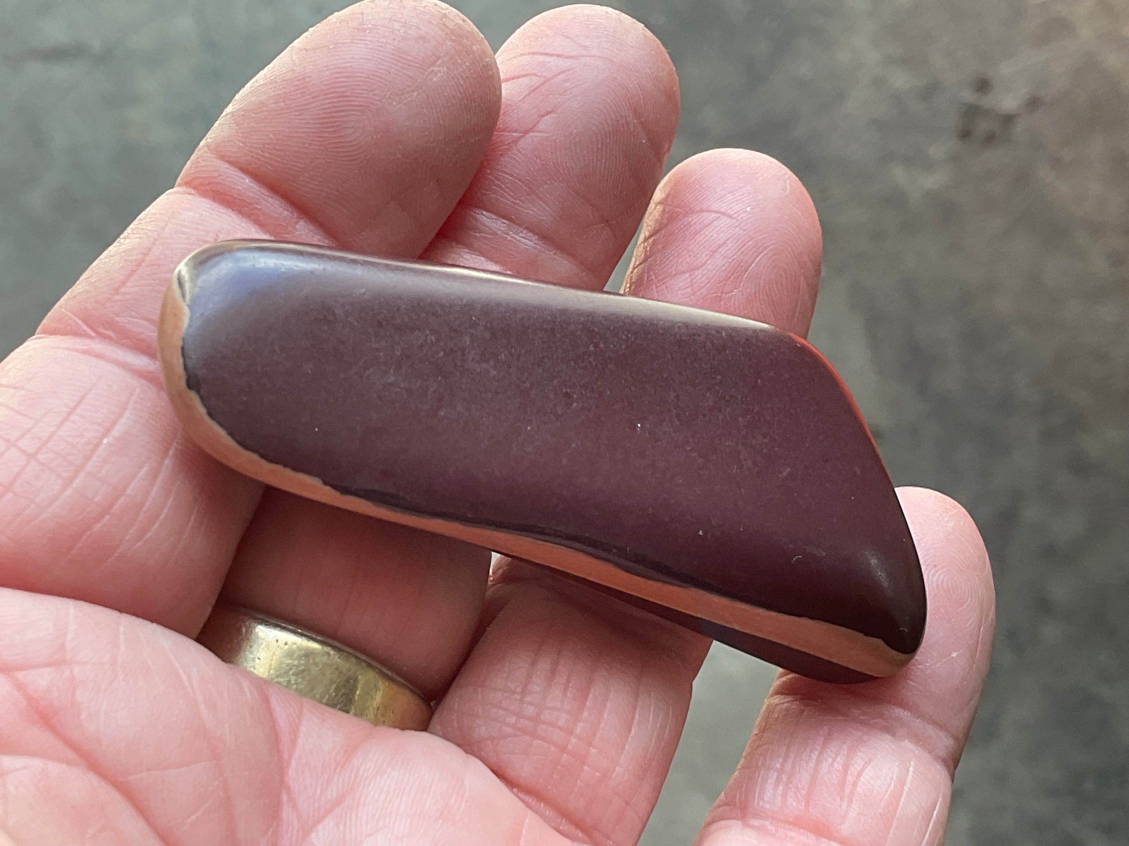 36g Australia Zebra Stone Tumble Stone E