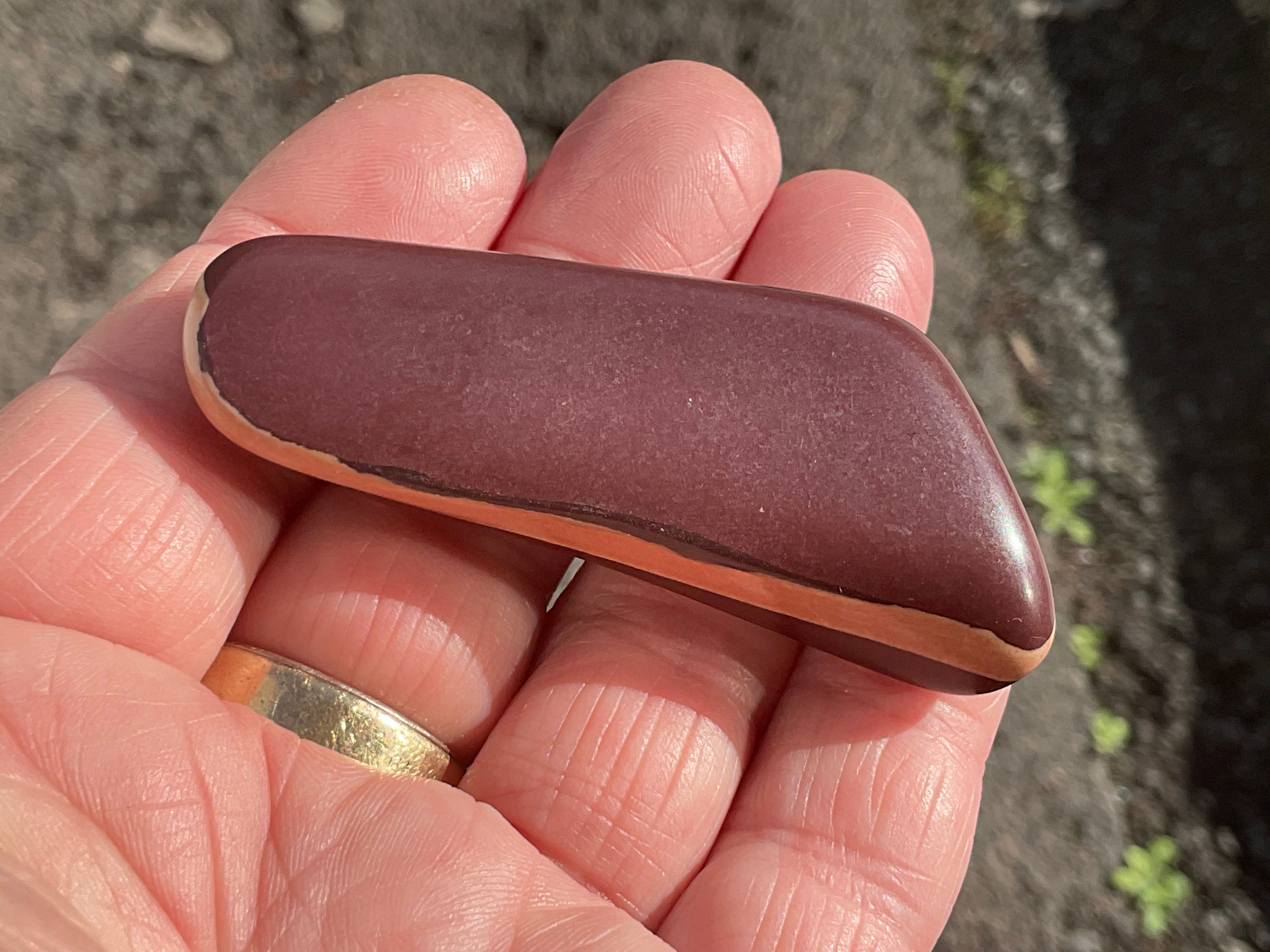 36g Australia Zebra Stone Tumble Stone E