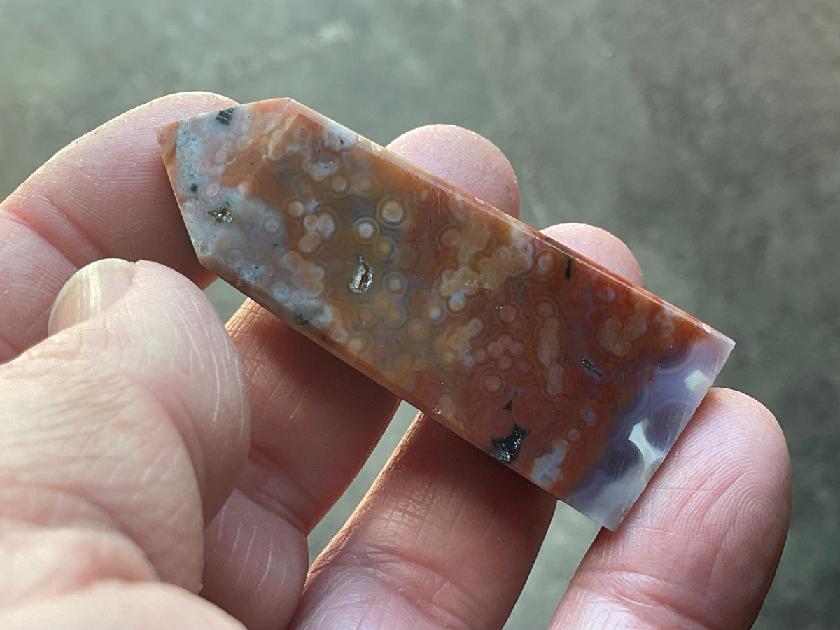 40g Orbicular Ocean Jasper Generator 3A