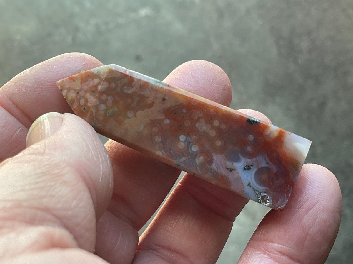 40g Orbicular Ocean Jasper Generator 3A