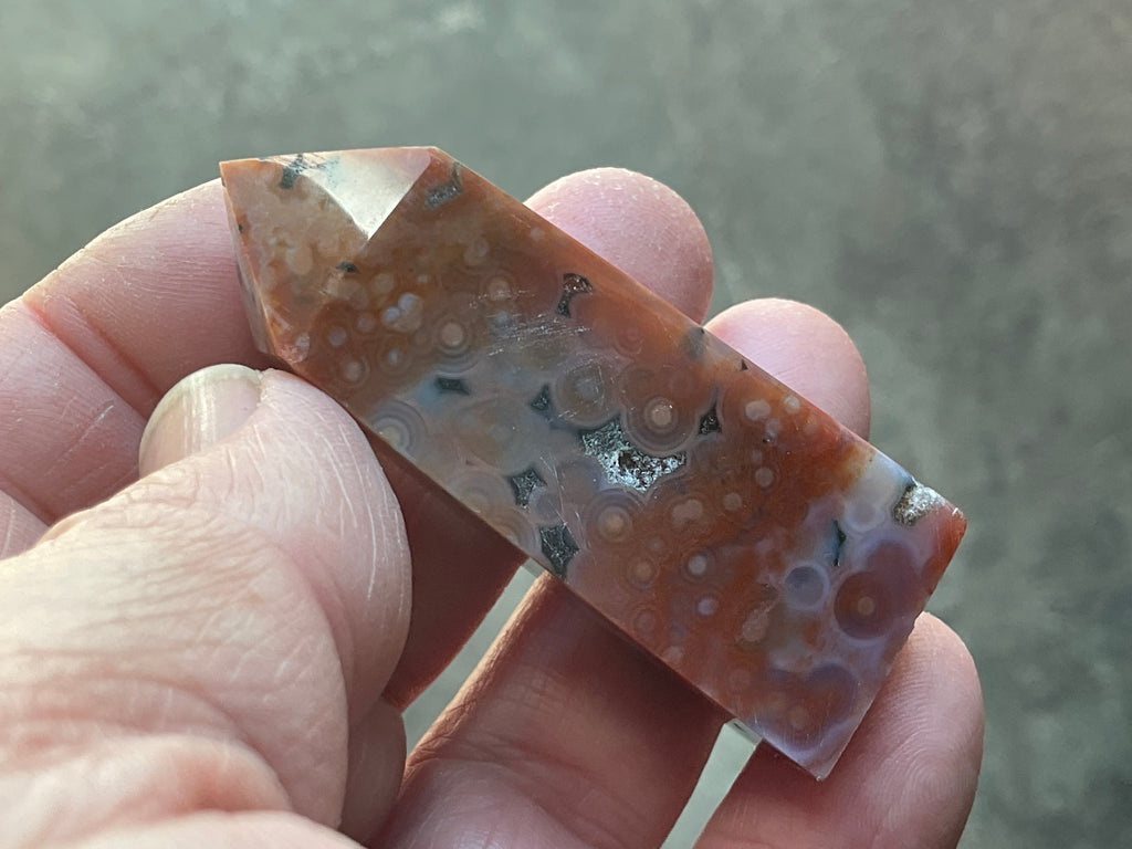40g Orbicular Ocean Jasper Generator 3A