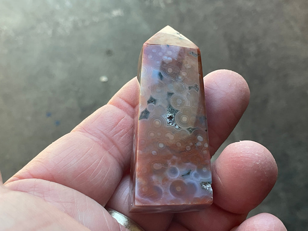 40g Orbicular Ocean Jasper Generator 3A