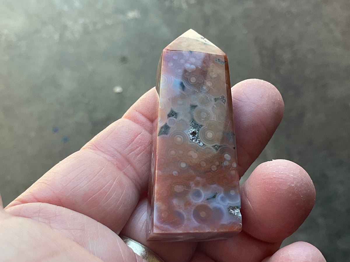 40g Orbicular Ocean Jasper Generator 3A