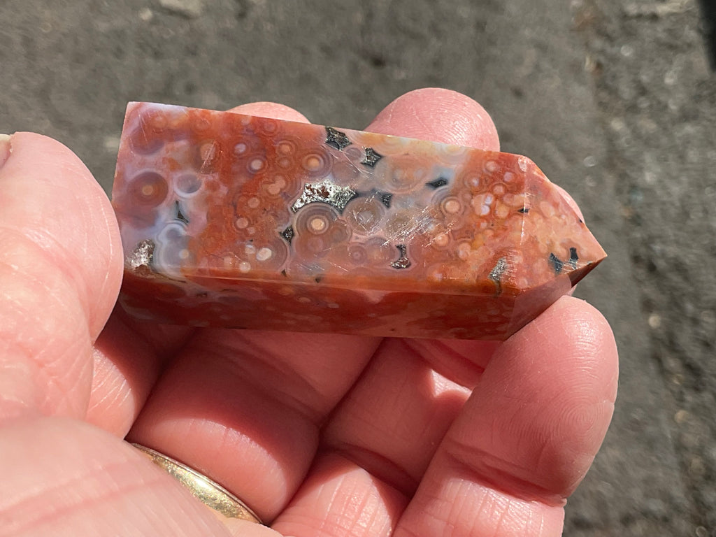 40g Orbicular Ocean Jasper Generator 3A