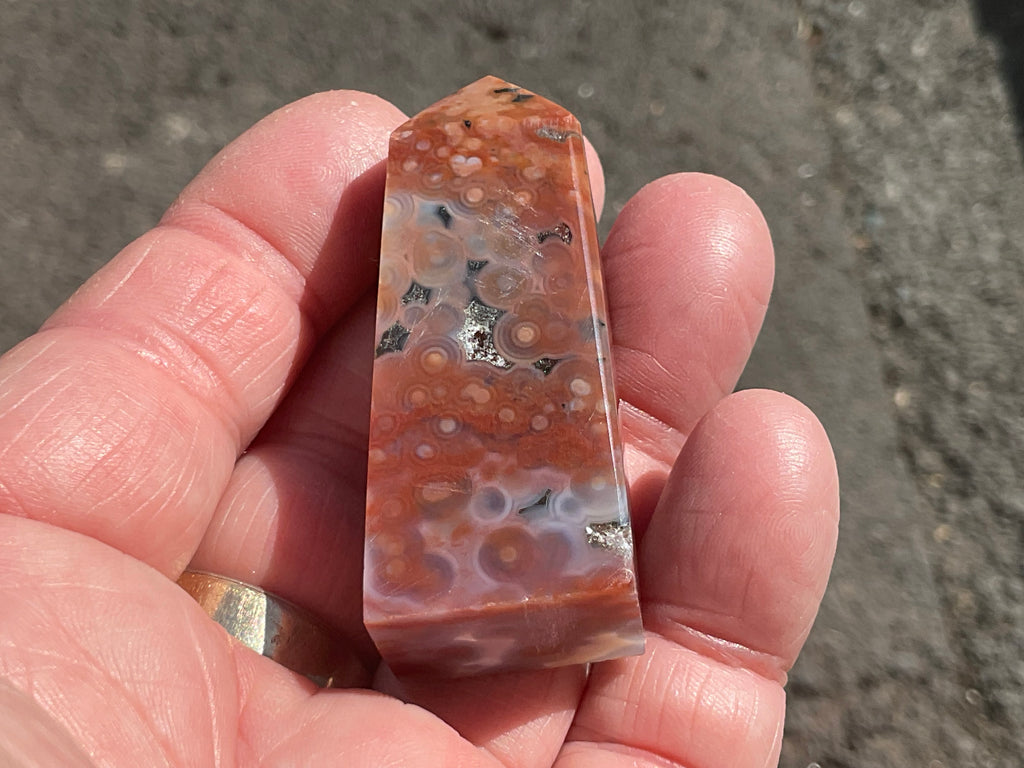 40g Orbicular Ocean Jasper Generator 3A