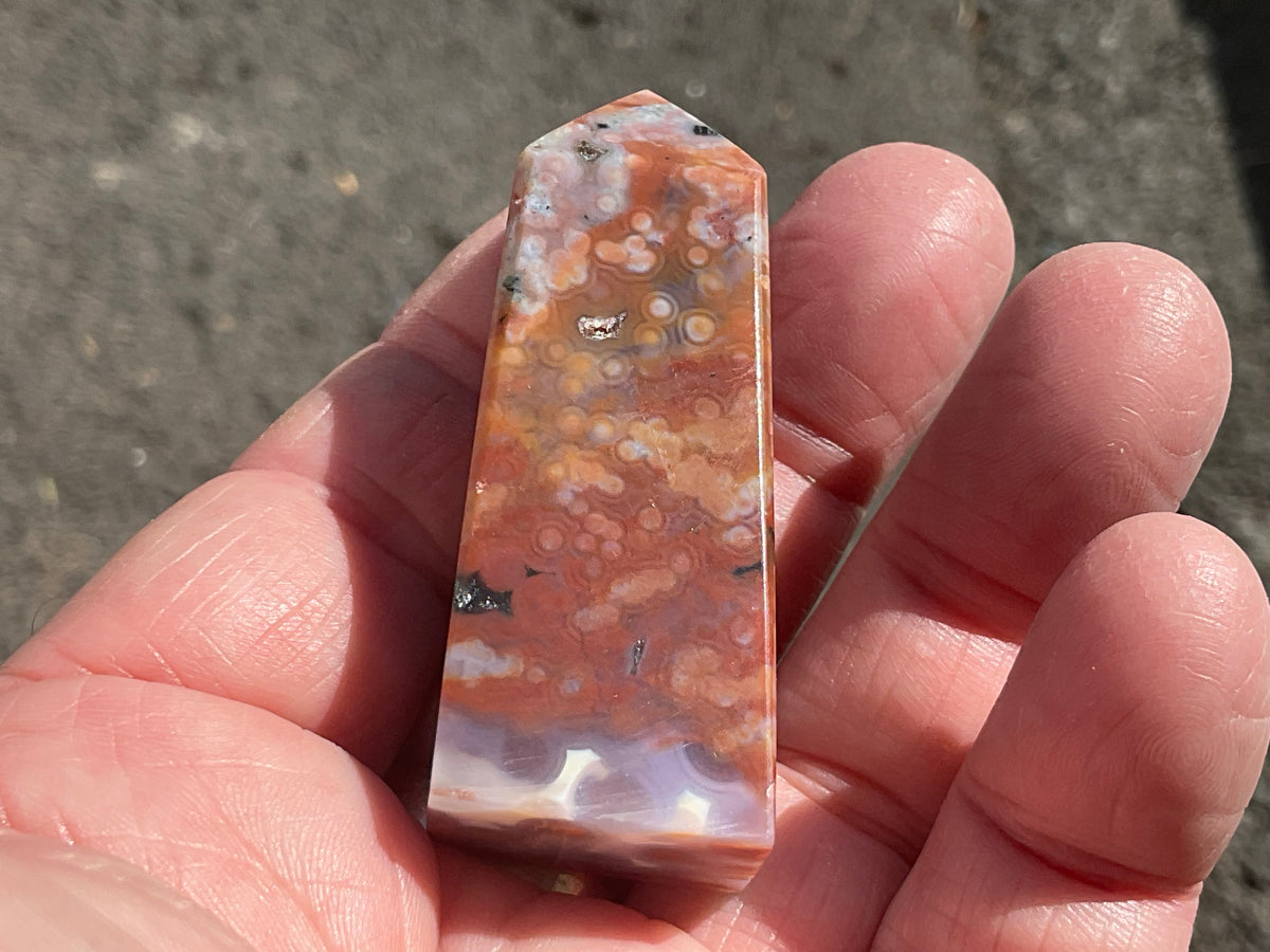 40g Orbicular Ocean Jasper Generator 3A