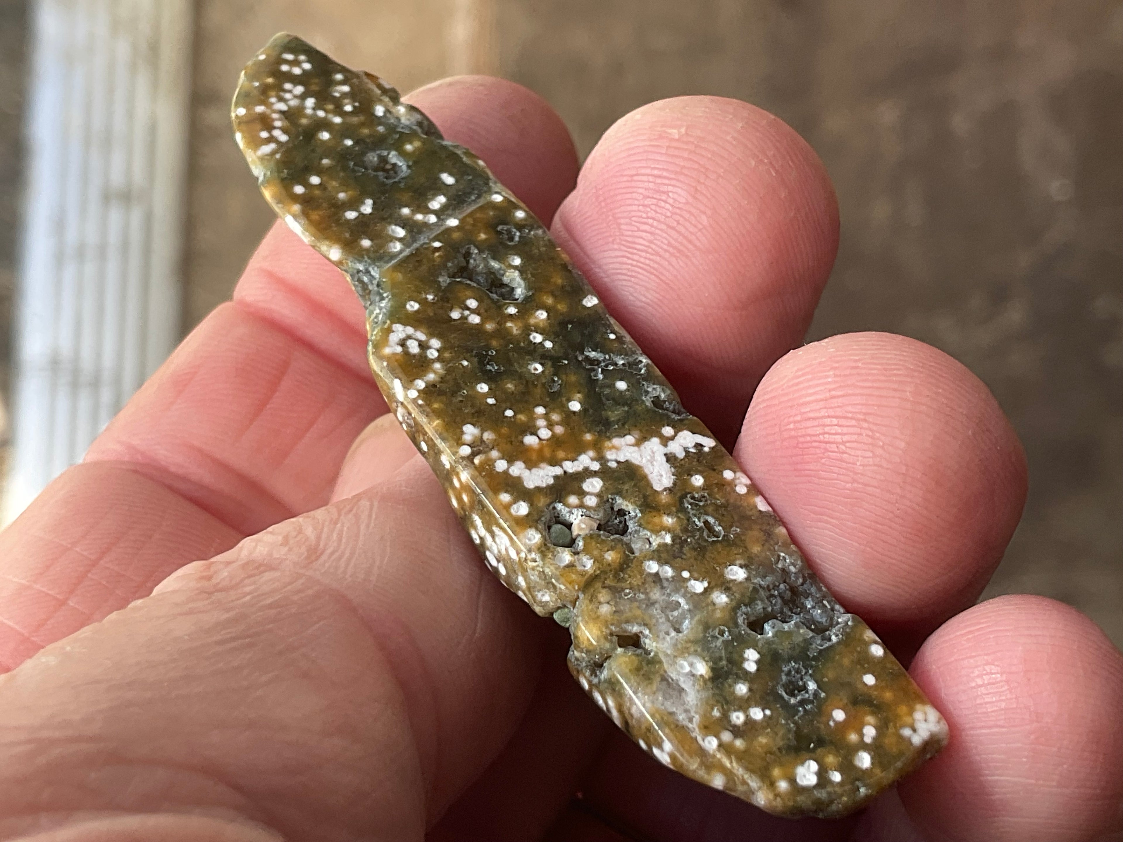 20g 8th Vein Ocean Jasper Polished Piece 3A